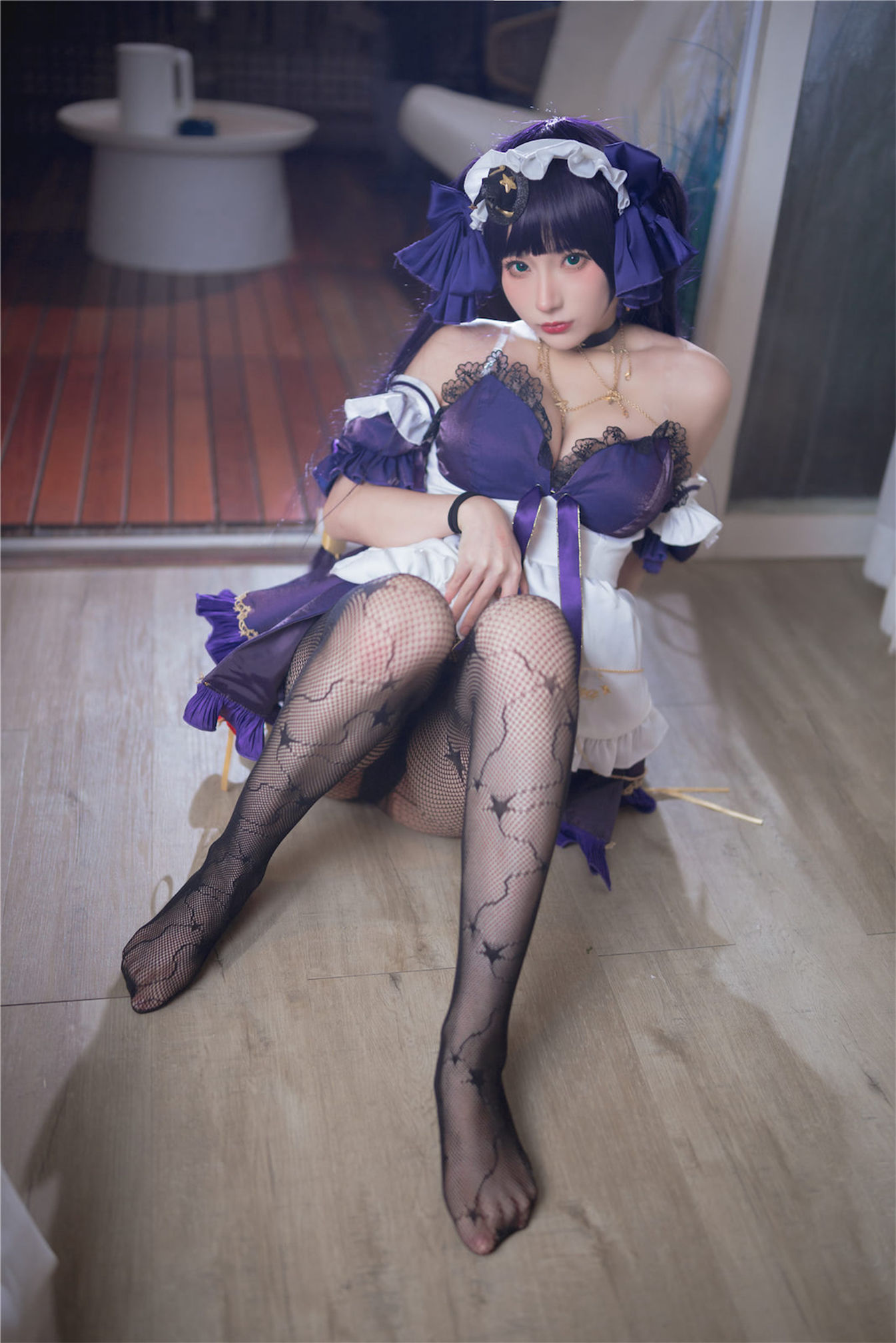 [福利COS] 是三不是世w - 原神莫娜女仆