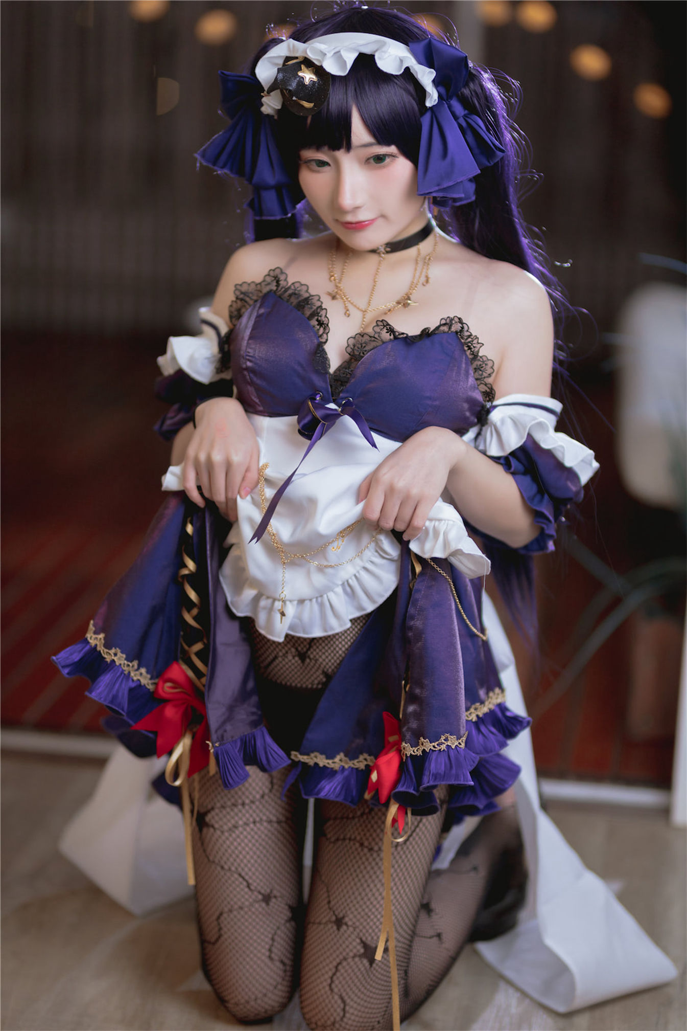 [福利COS] 是三不是世w - 原神莫娜女仆