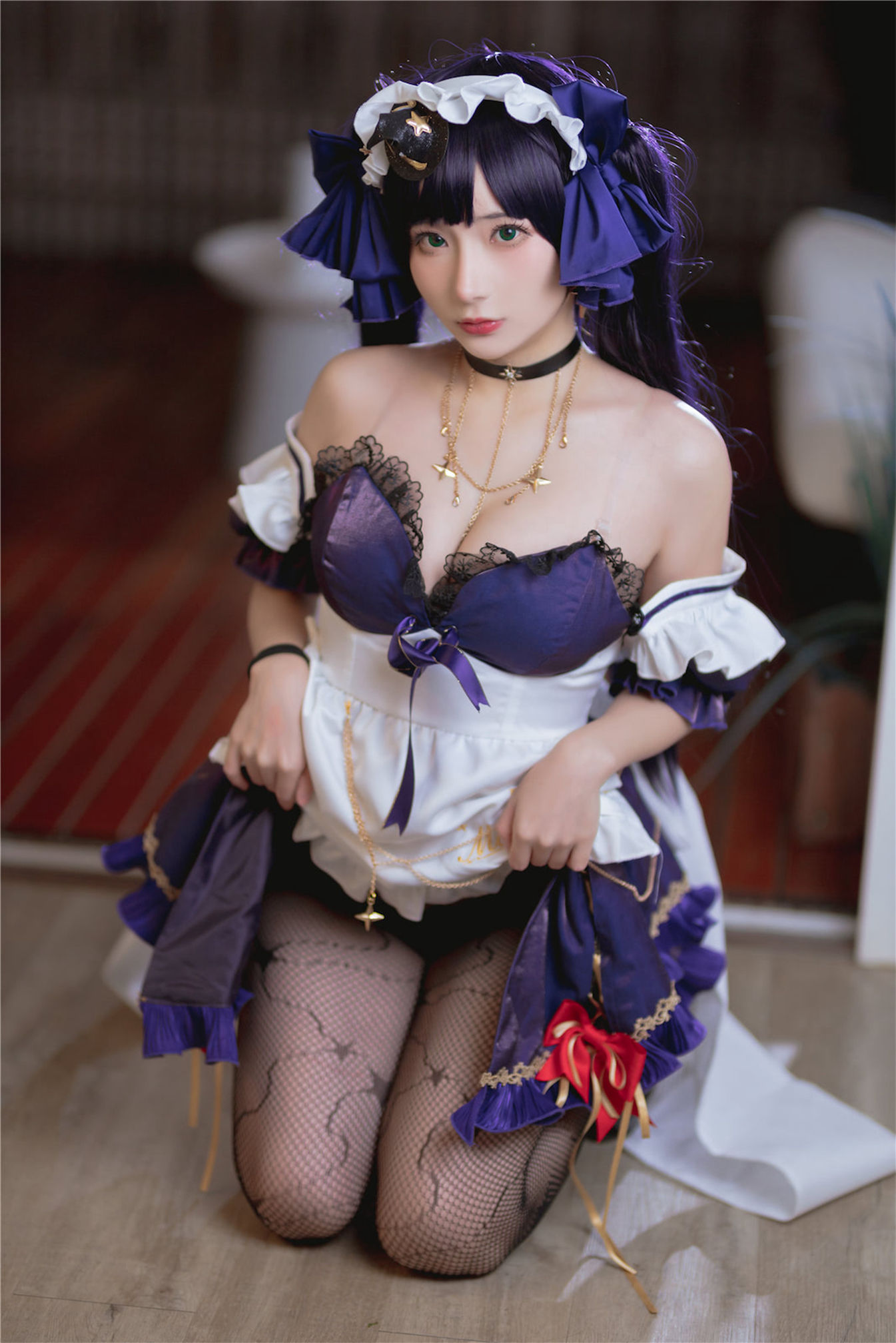 [福利COS] 是三不是世w - 原神莫娜女仆