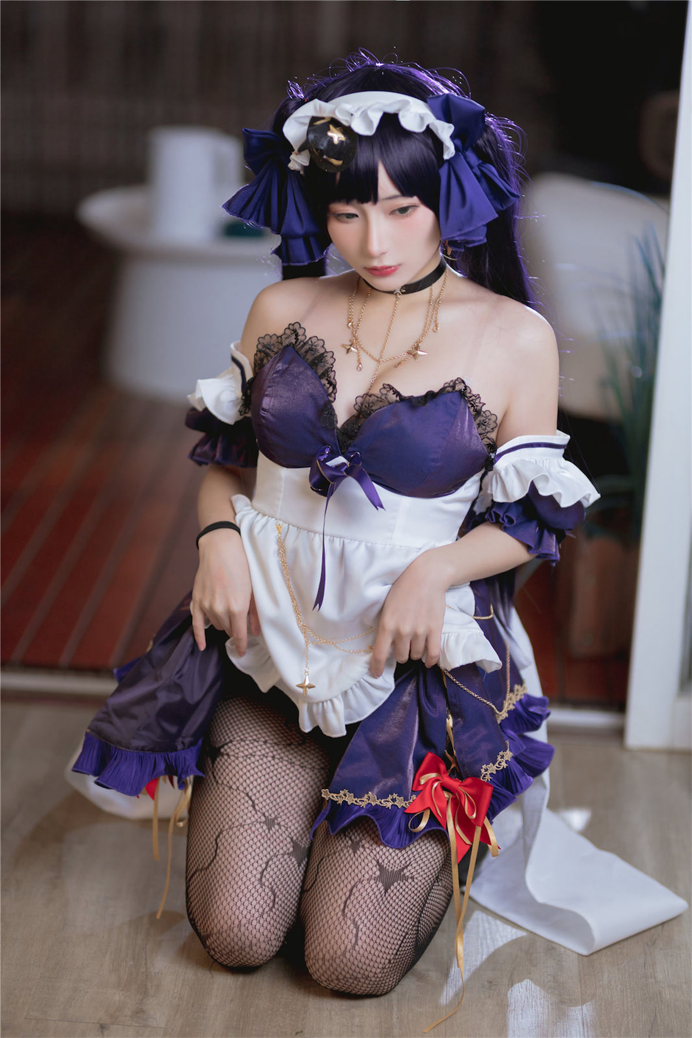 [福利COS] 是三不是世w - 原神莫娜女仆