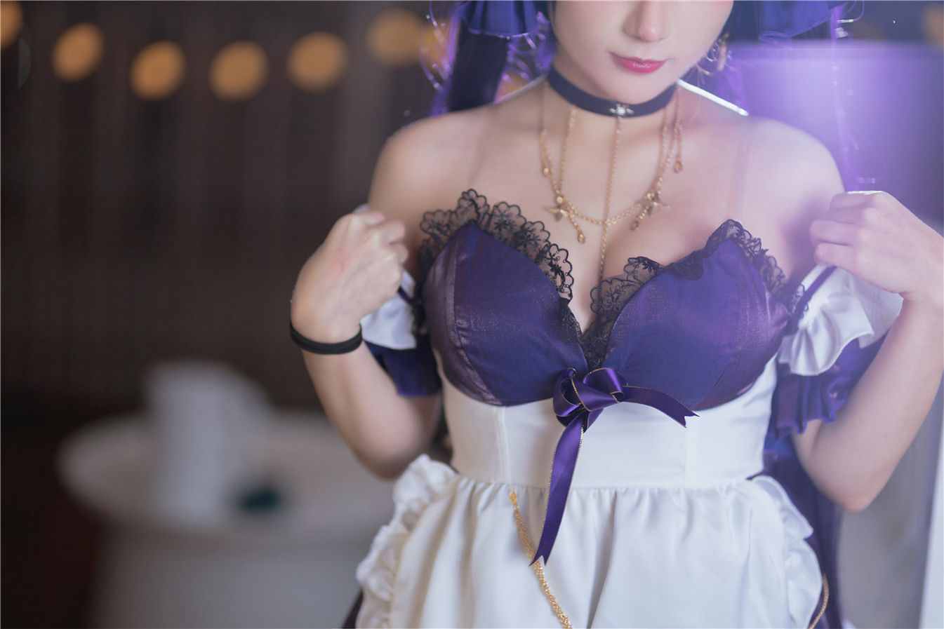 [福利COS] 是三不是世w - 原神莫娜女仆