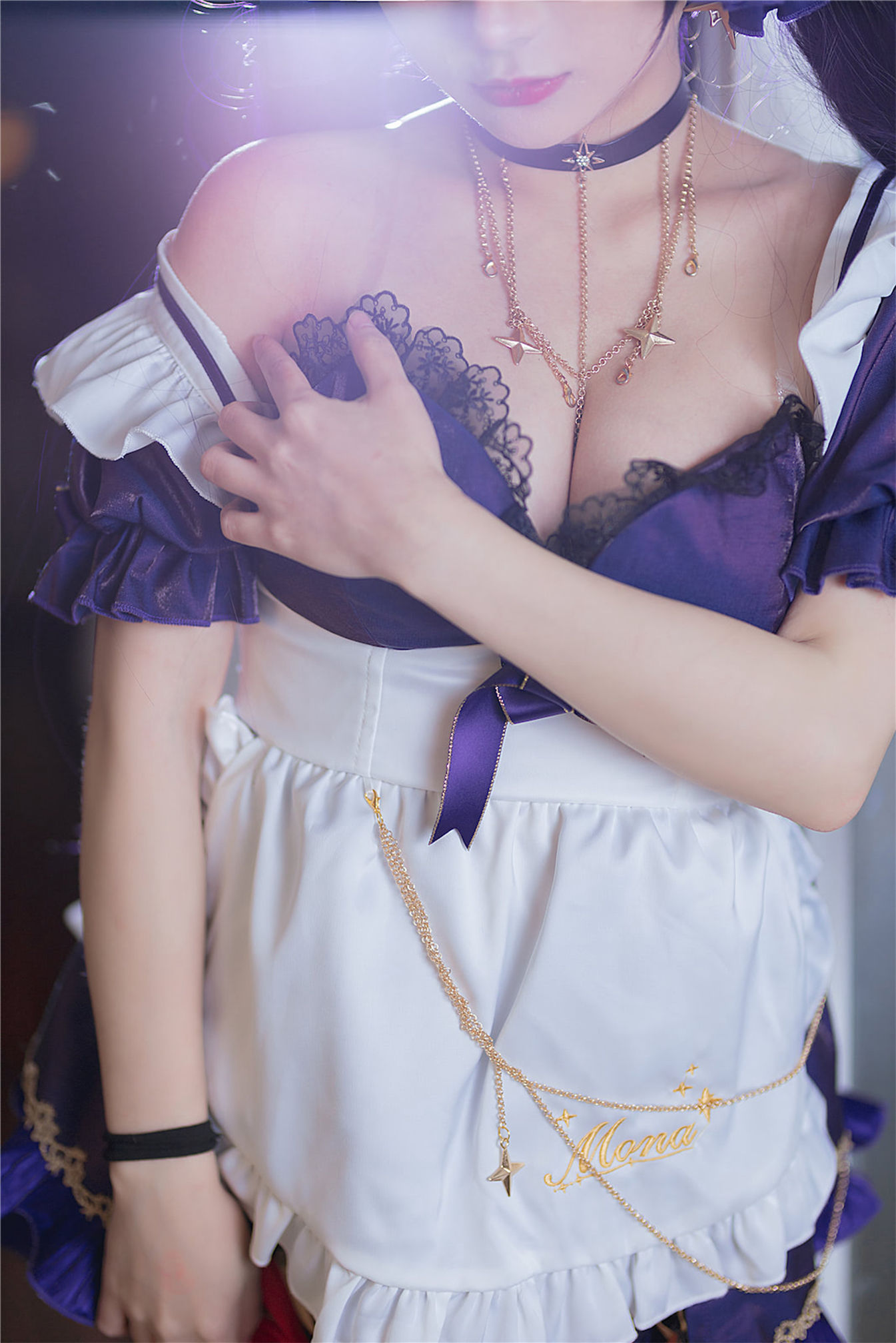 [福利COS] 是三不是世w - 原神莫娜女仆