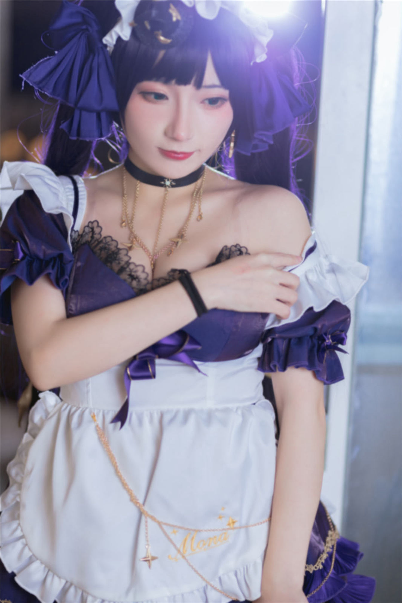 [福利COS] 是三不是世w - 原神莫娜女仆