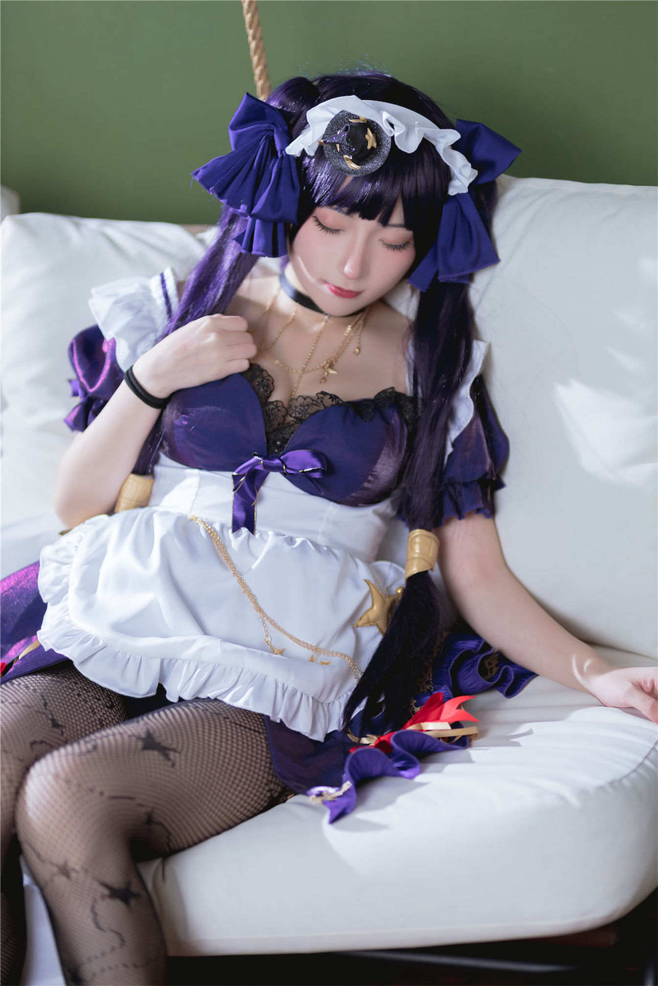 [福利COS] 是三不是世w - 原神莫娜女仆