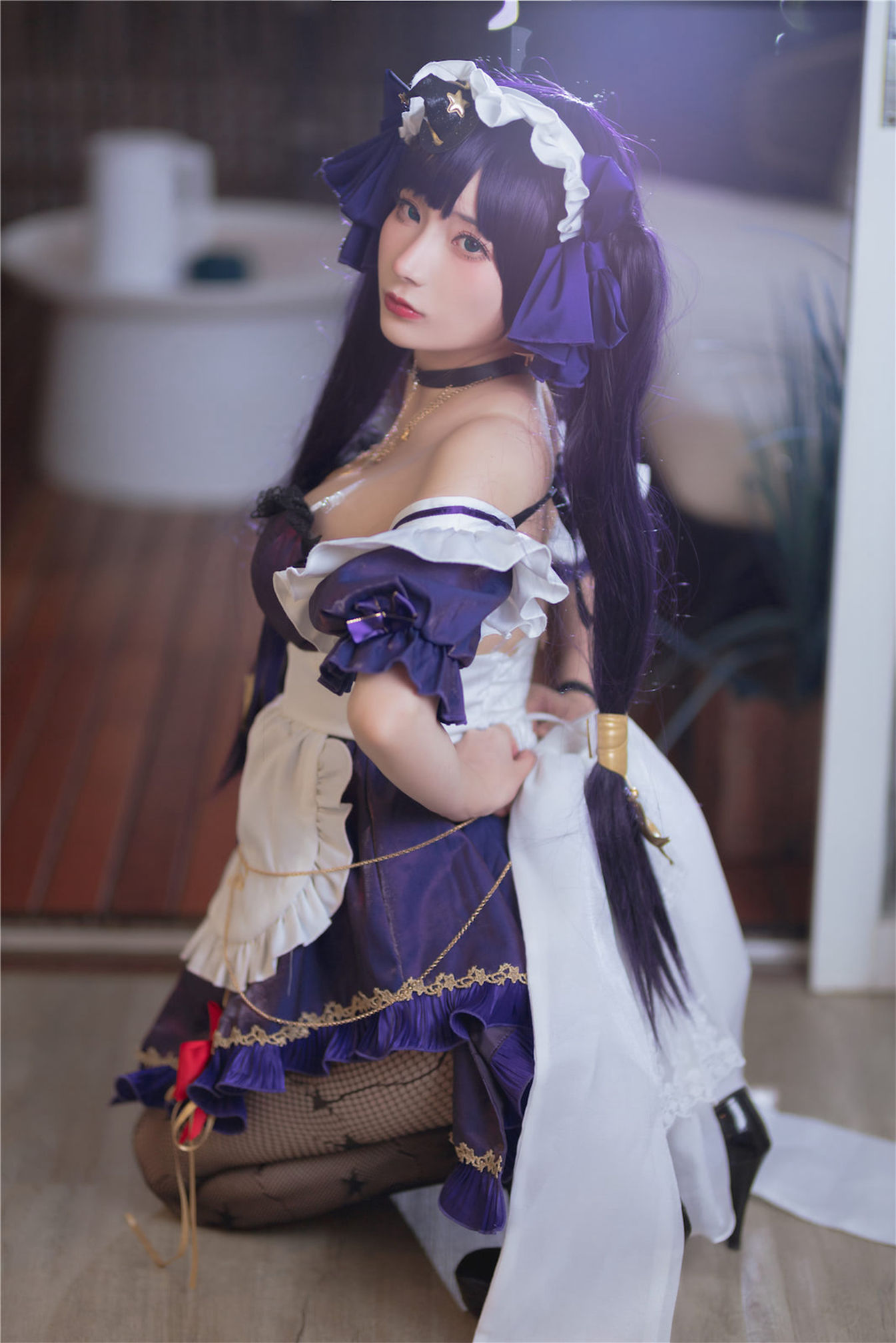 [福利COS] 是三不是世w - 原神莫娜女仆