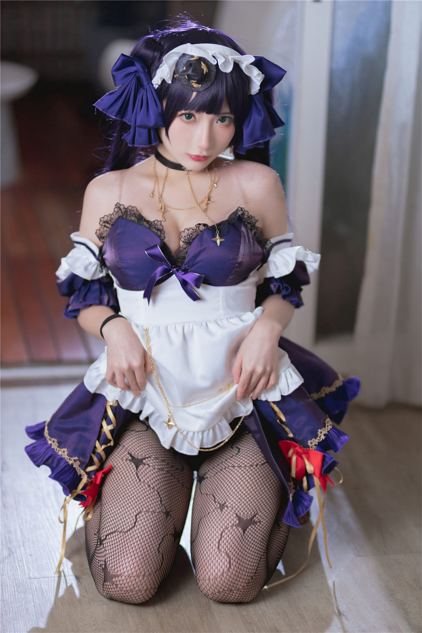 [福利COS] 是三不是世w - 原神莫娜女仆