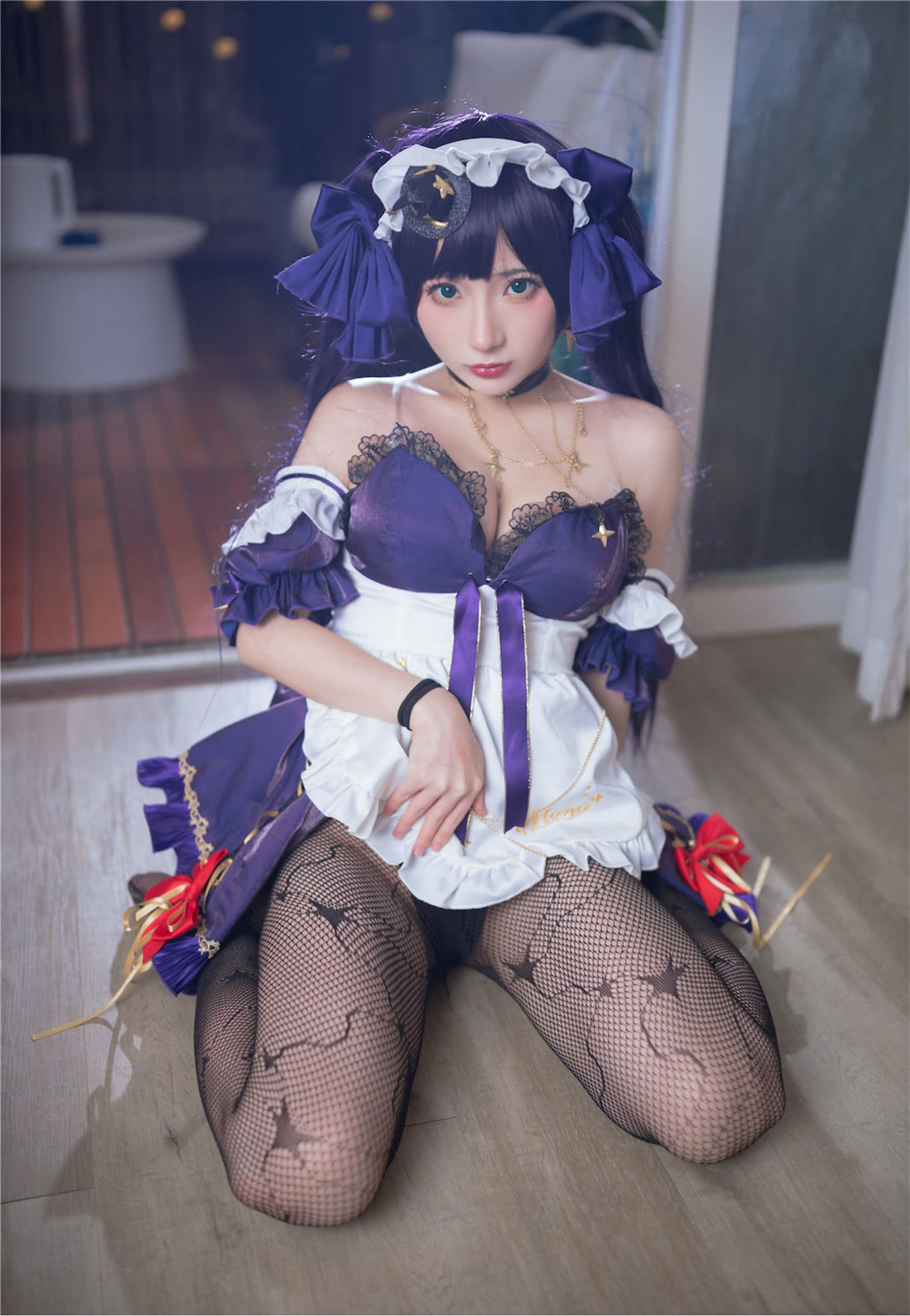 [福利COS] 是三不是世w - 原神莫娜女仆