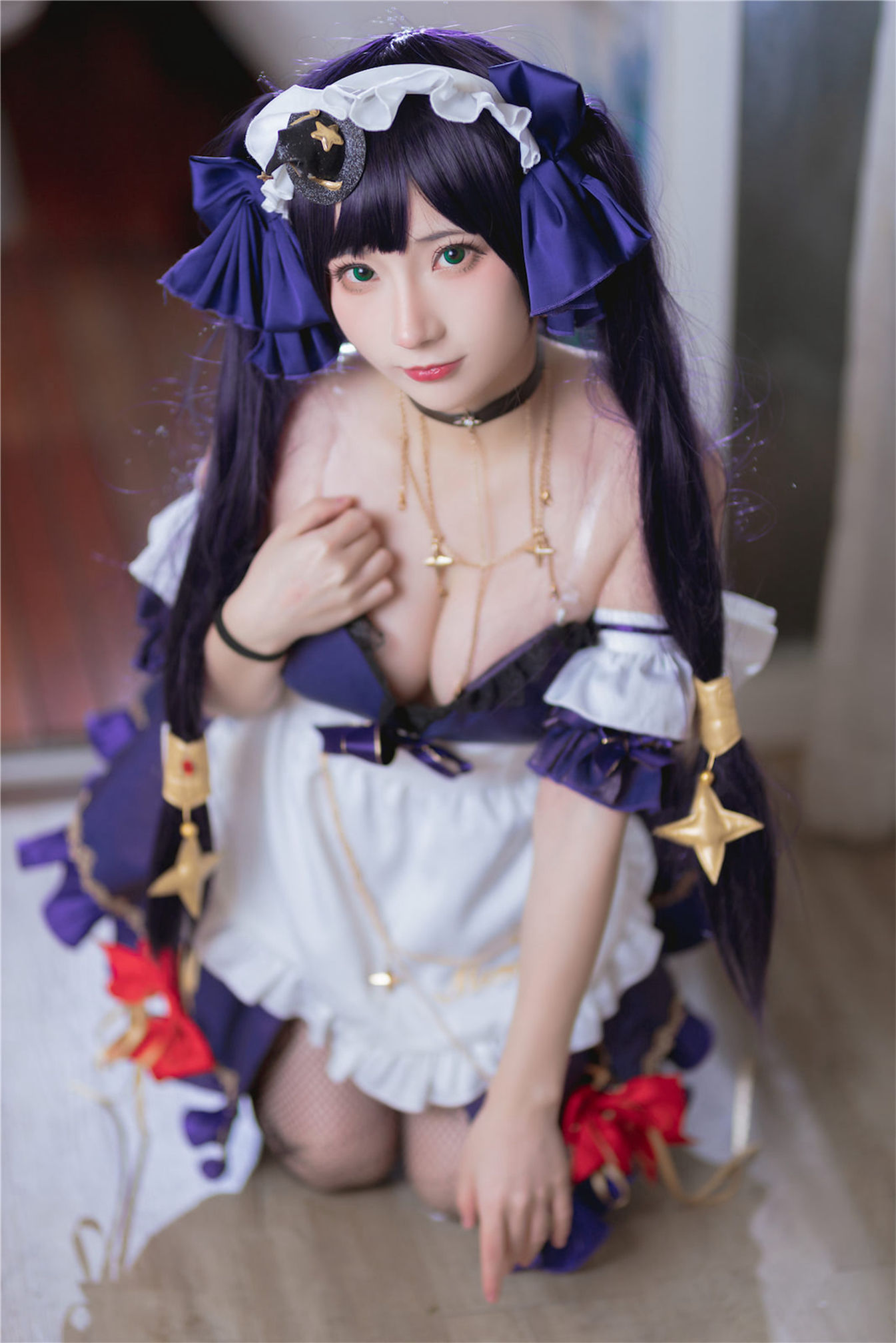 [福利COS] 是三不是世w - 原神莫娜女仆