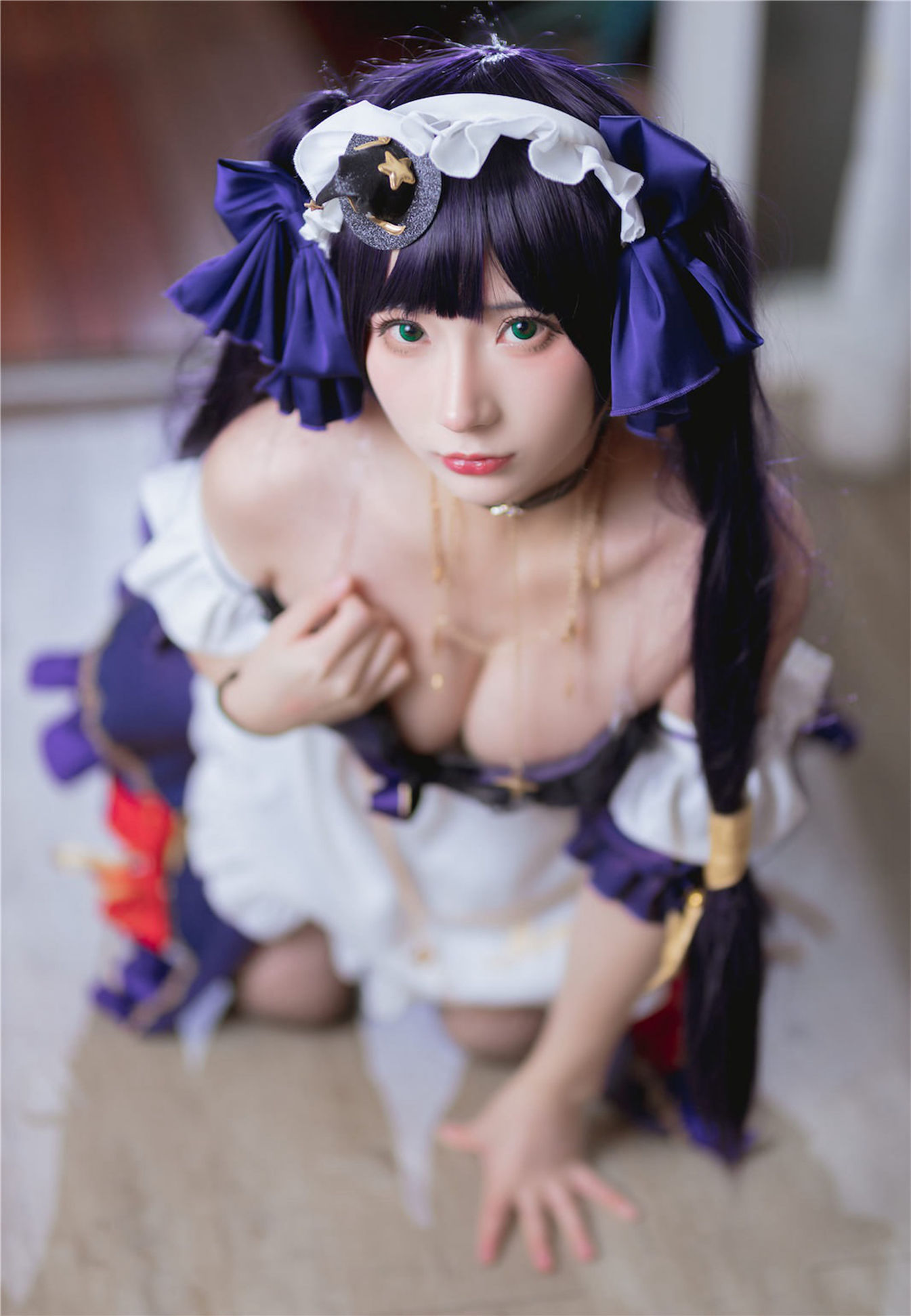 [福利COS] 是三不是世w - 原神莫娜女仆