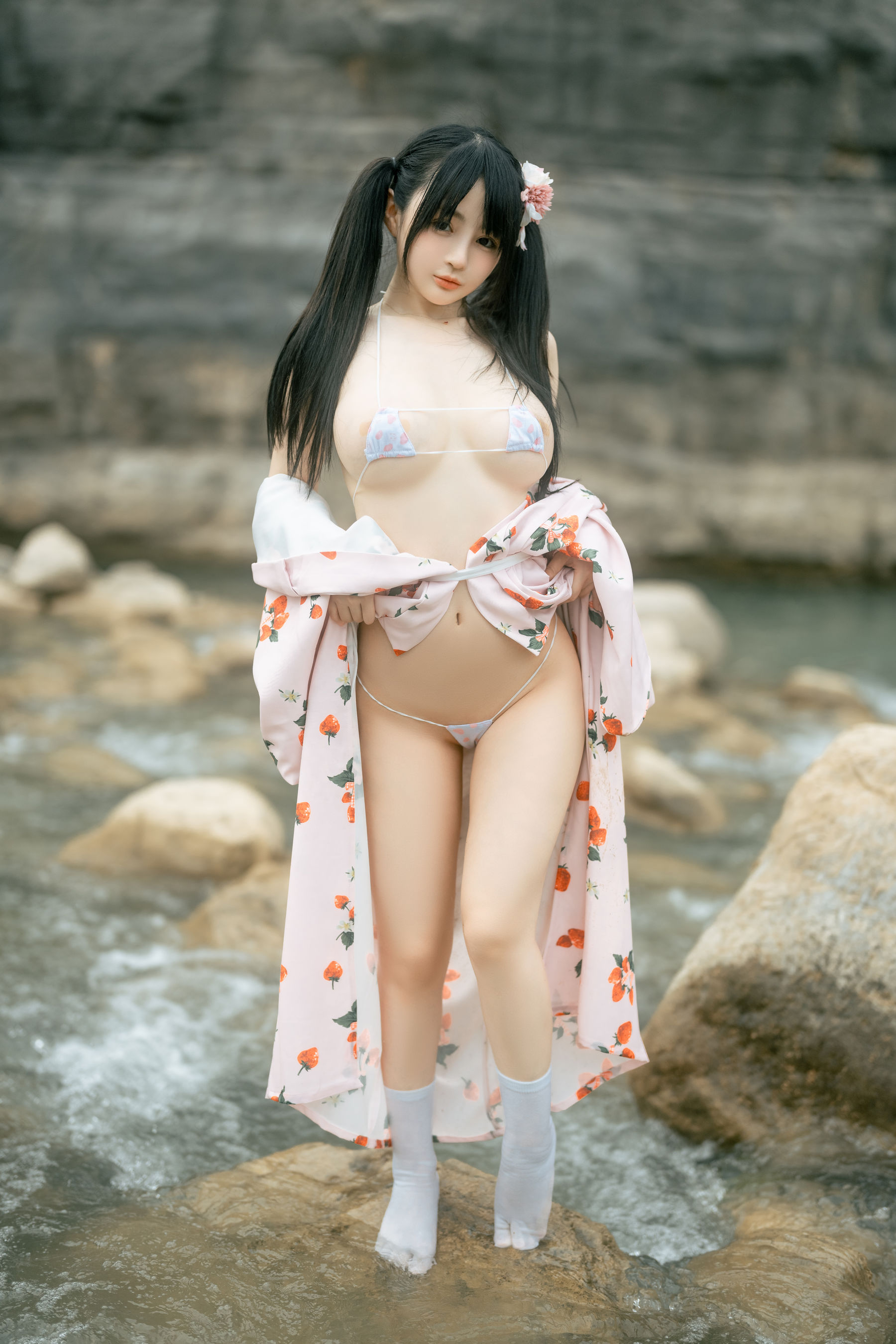 [福利COS] 桜井宁宁 - 浴袍