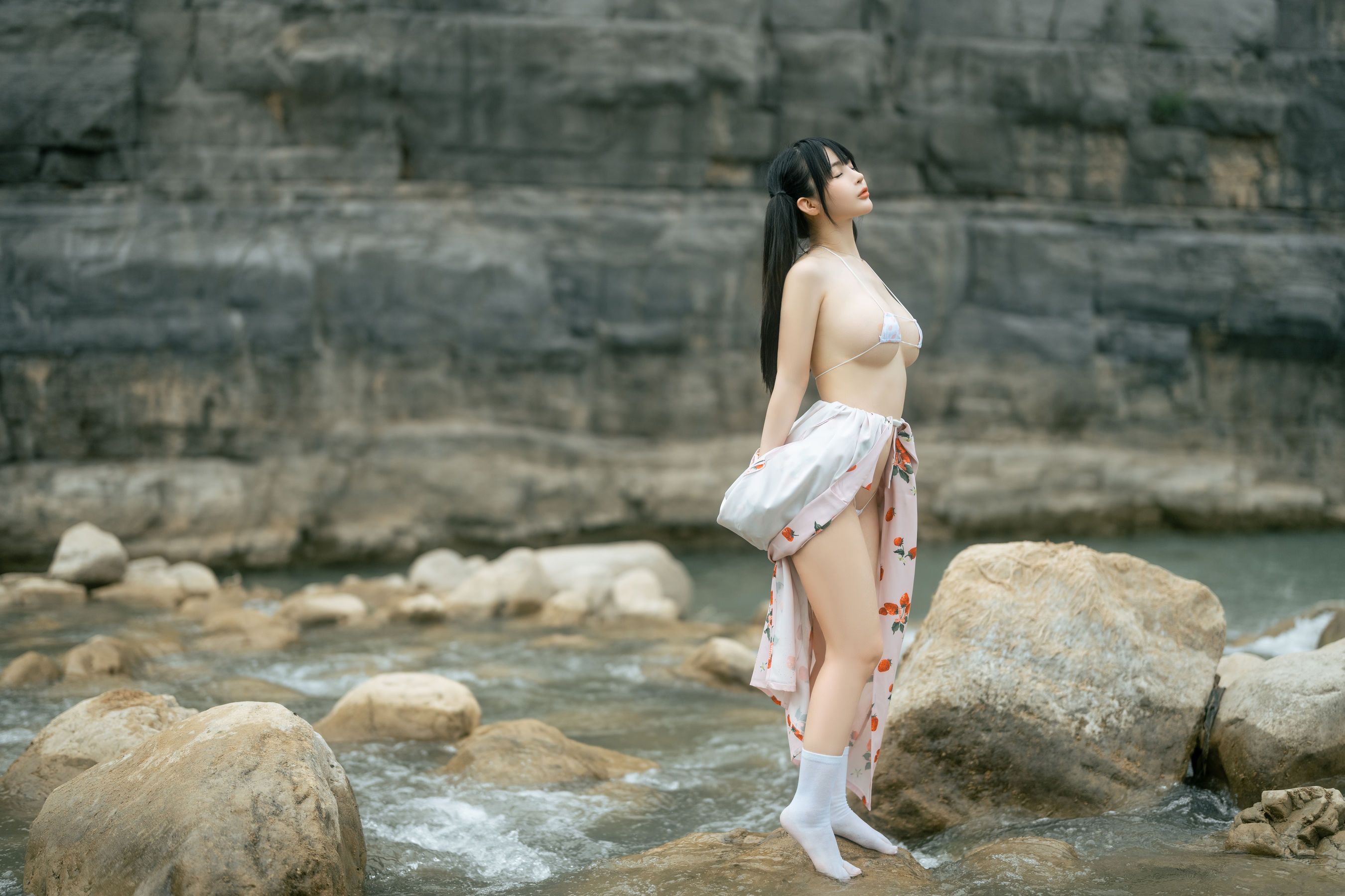 [福利COS] 桜井宁宁 - 浴袍