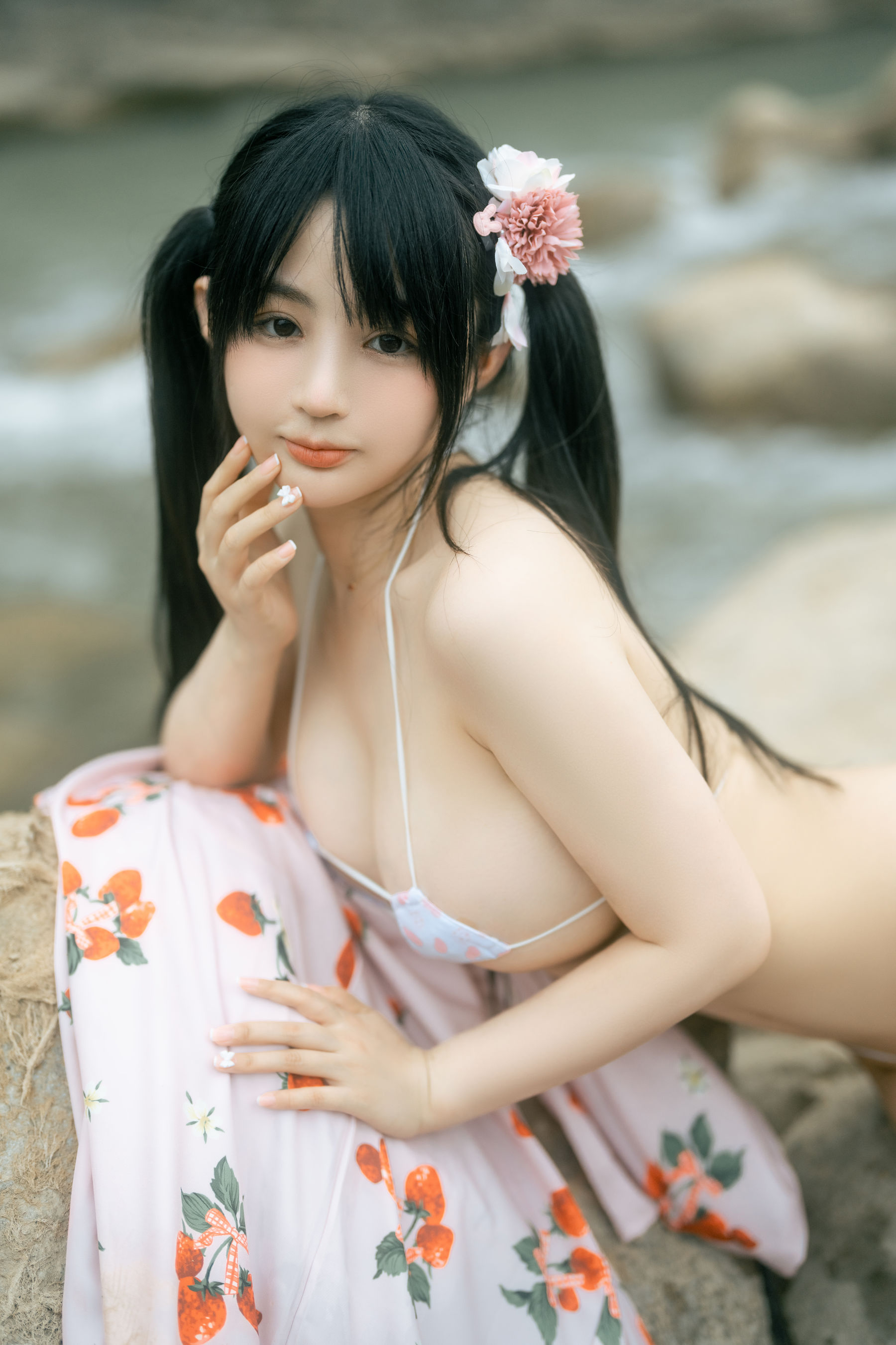 [福利COS] 桜井宁宁 - 浴袍