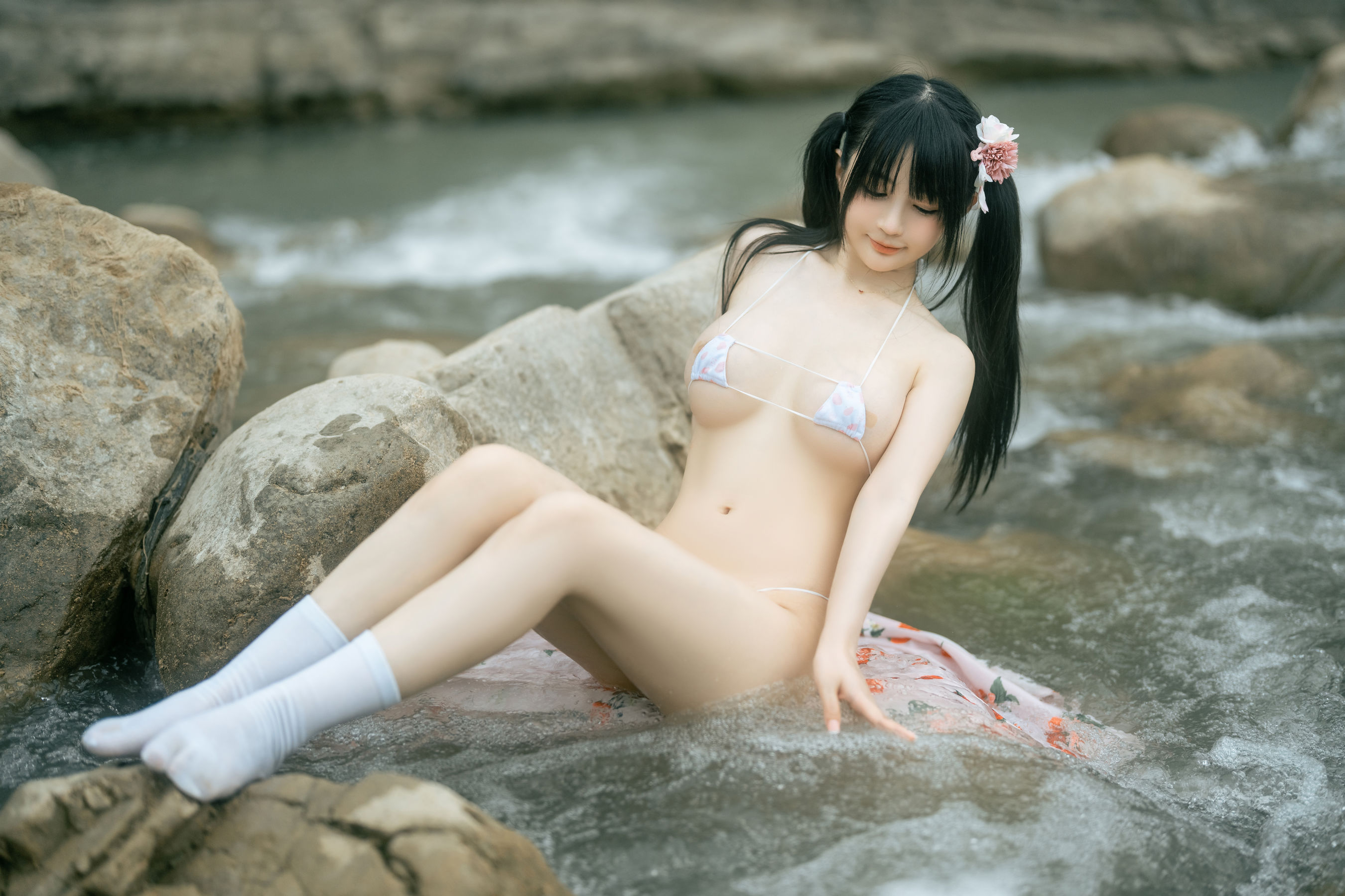 [福利COS] 桜井宁宁 - 浴袍