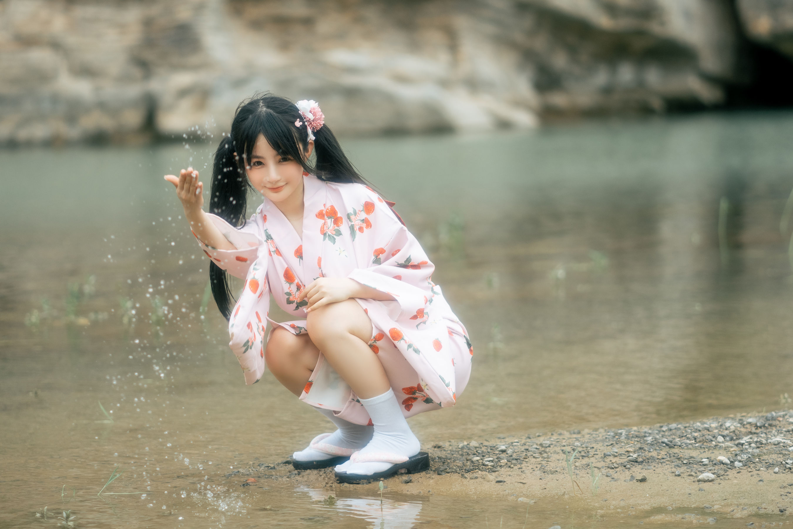 [福利COS] 桜井宁宁 - 浴袍