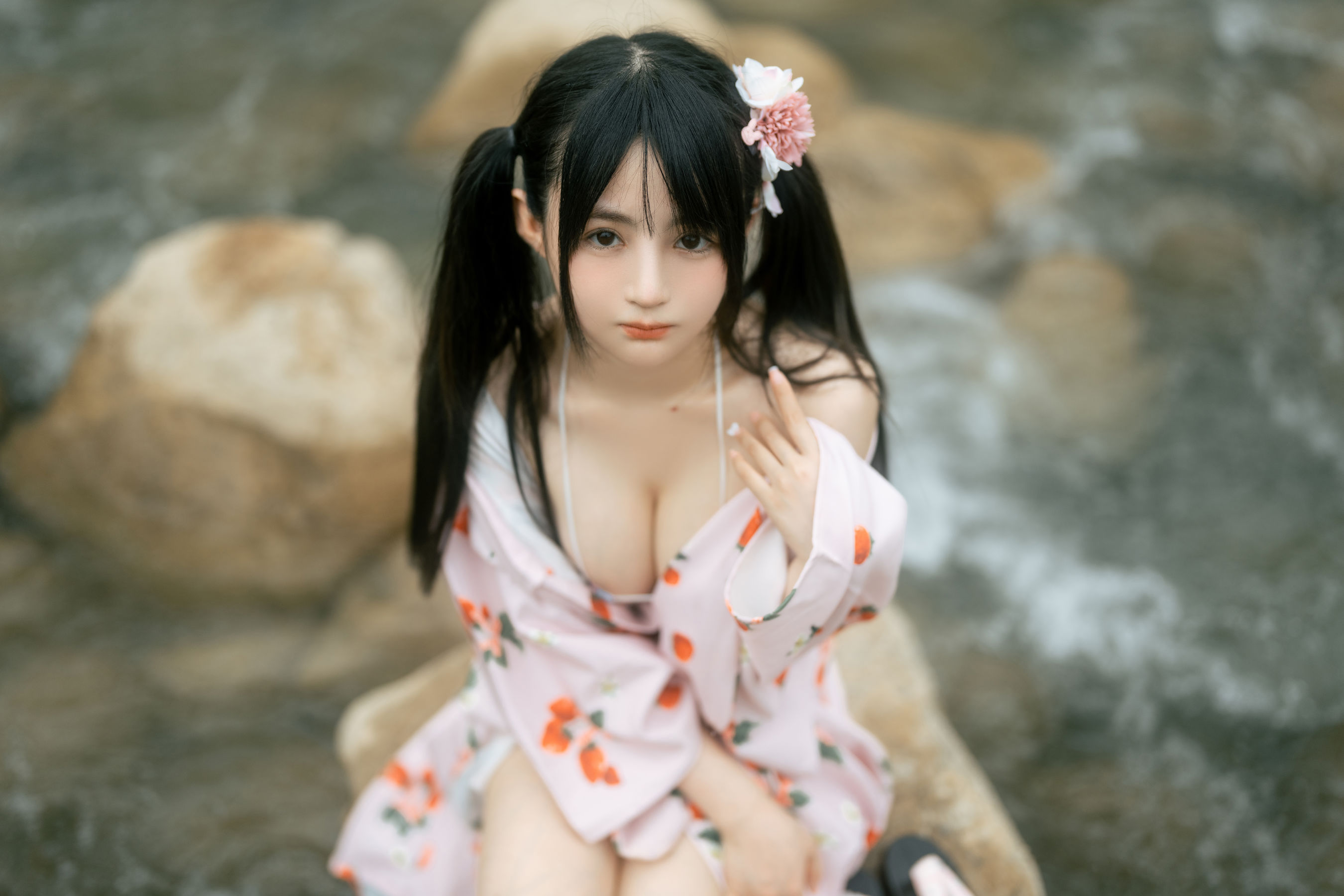 [福利COS] 桜井宁宁 - 浴袍