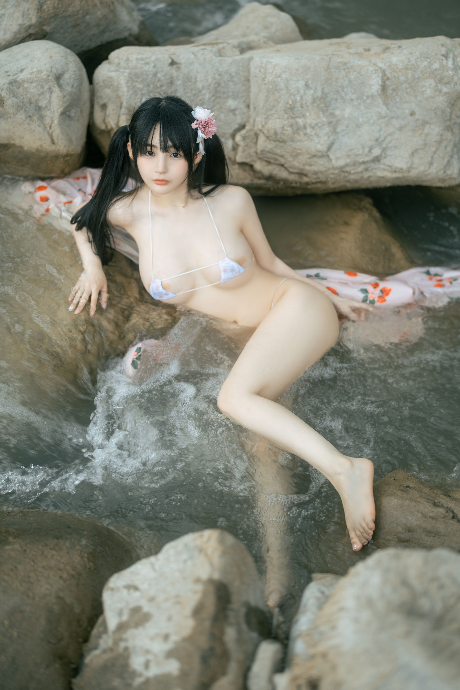 [福利COS] 桜井宁宁 - 浴袍