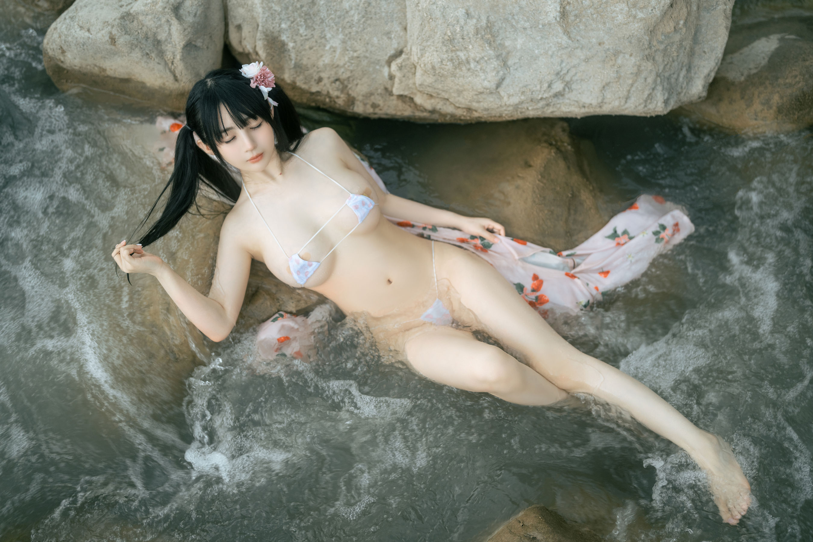 [福利COS] 桜井宁宁 - 浴袍