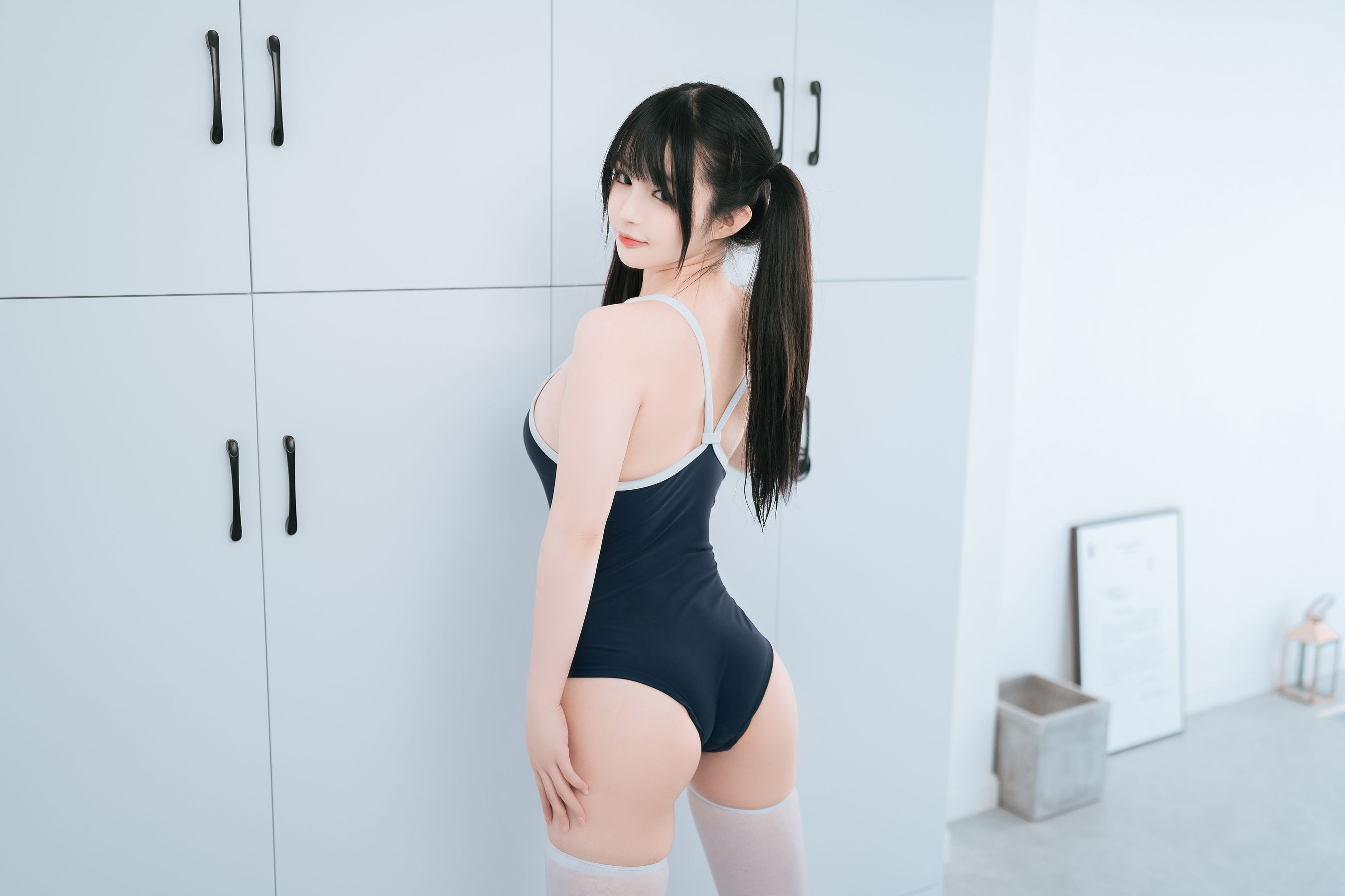 [福利COS] 桜井宁宁 - 白丝死库水