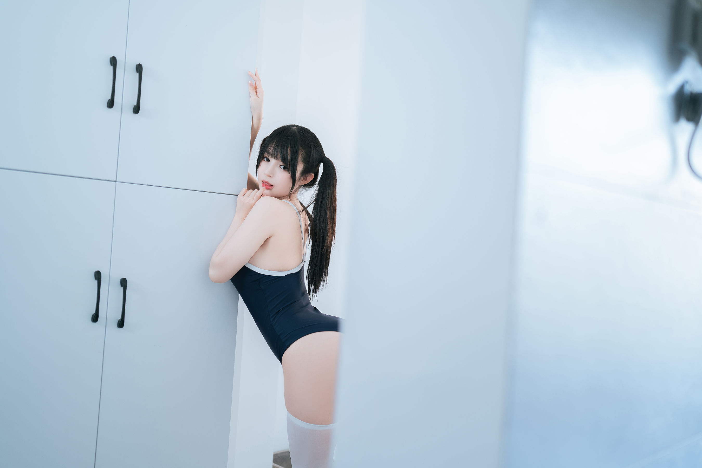 [福利COS] 桜井宁宁 - 白丝死库水