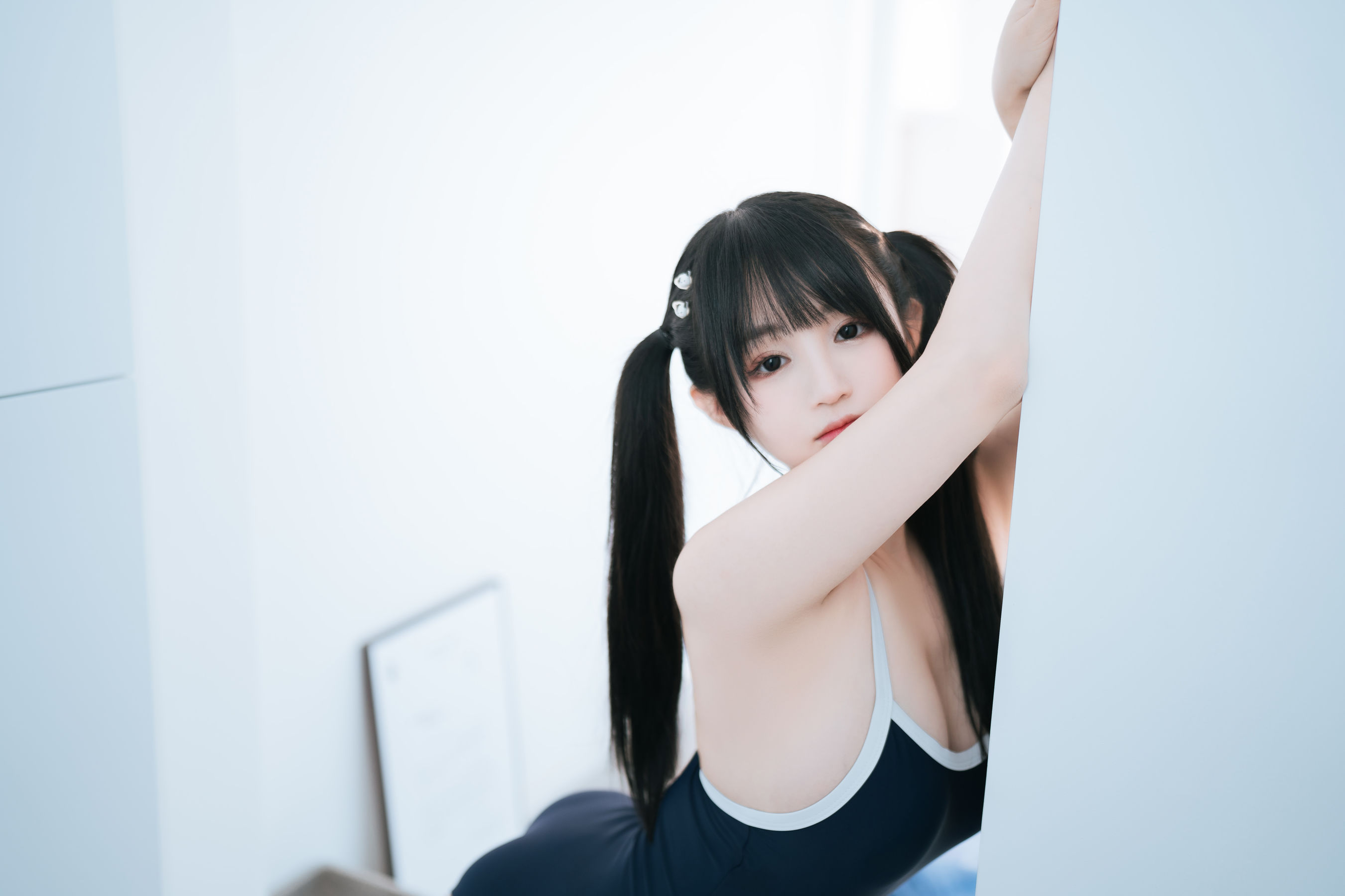 [福利COS] 桜井宁宁 - 白丝死库水