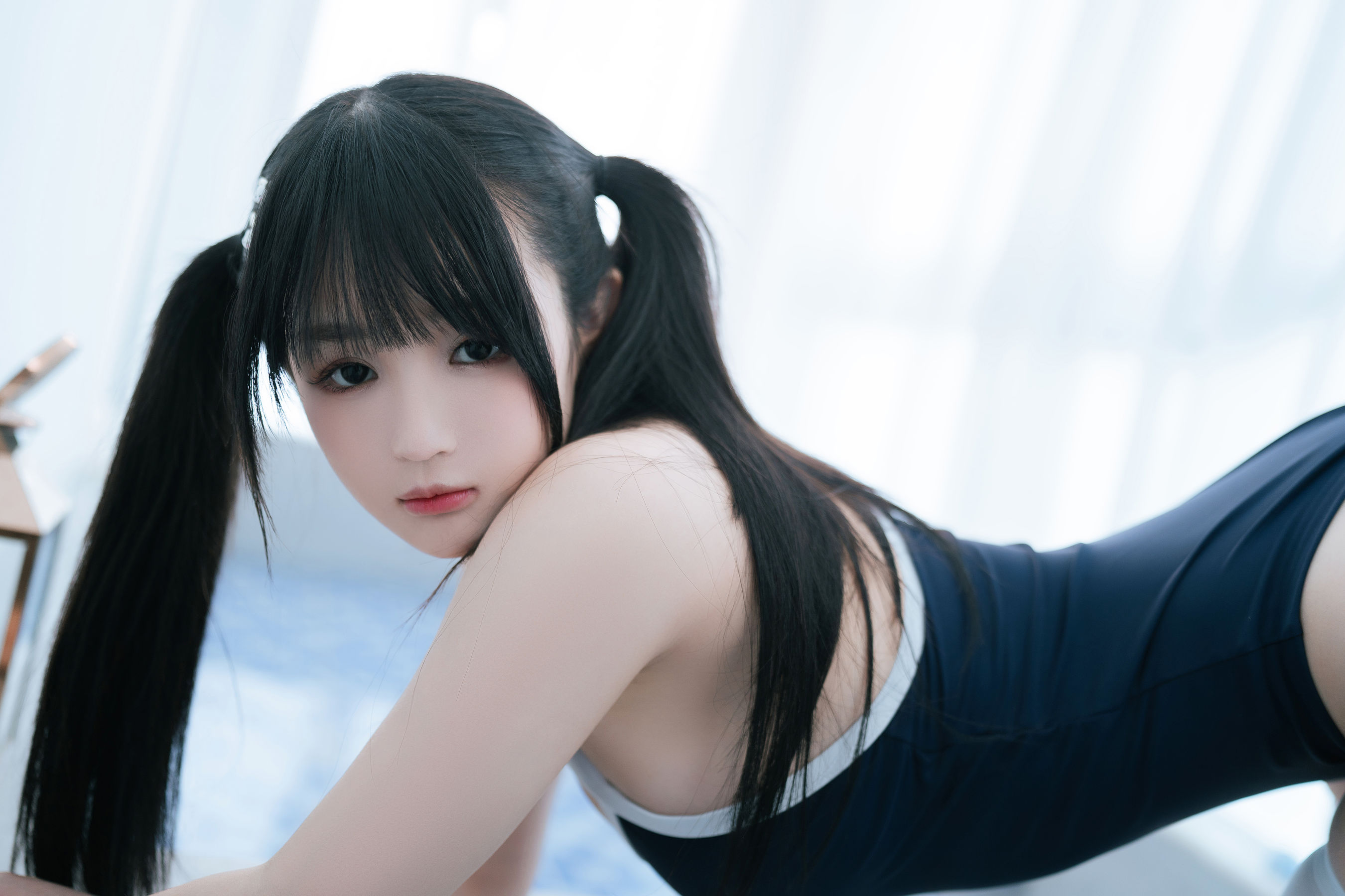[福利COS] 桜井宁宁 - 白丝死库水