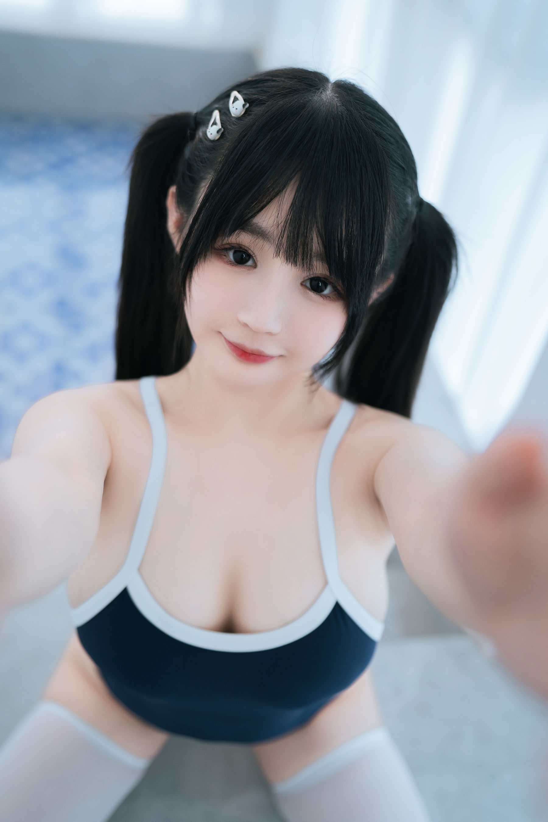 [福利COS] 桜井宁宁 - 白丝死库水