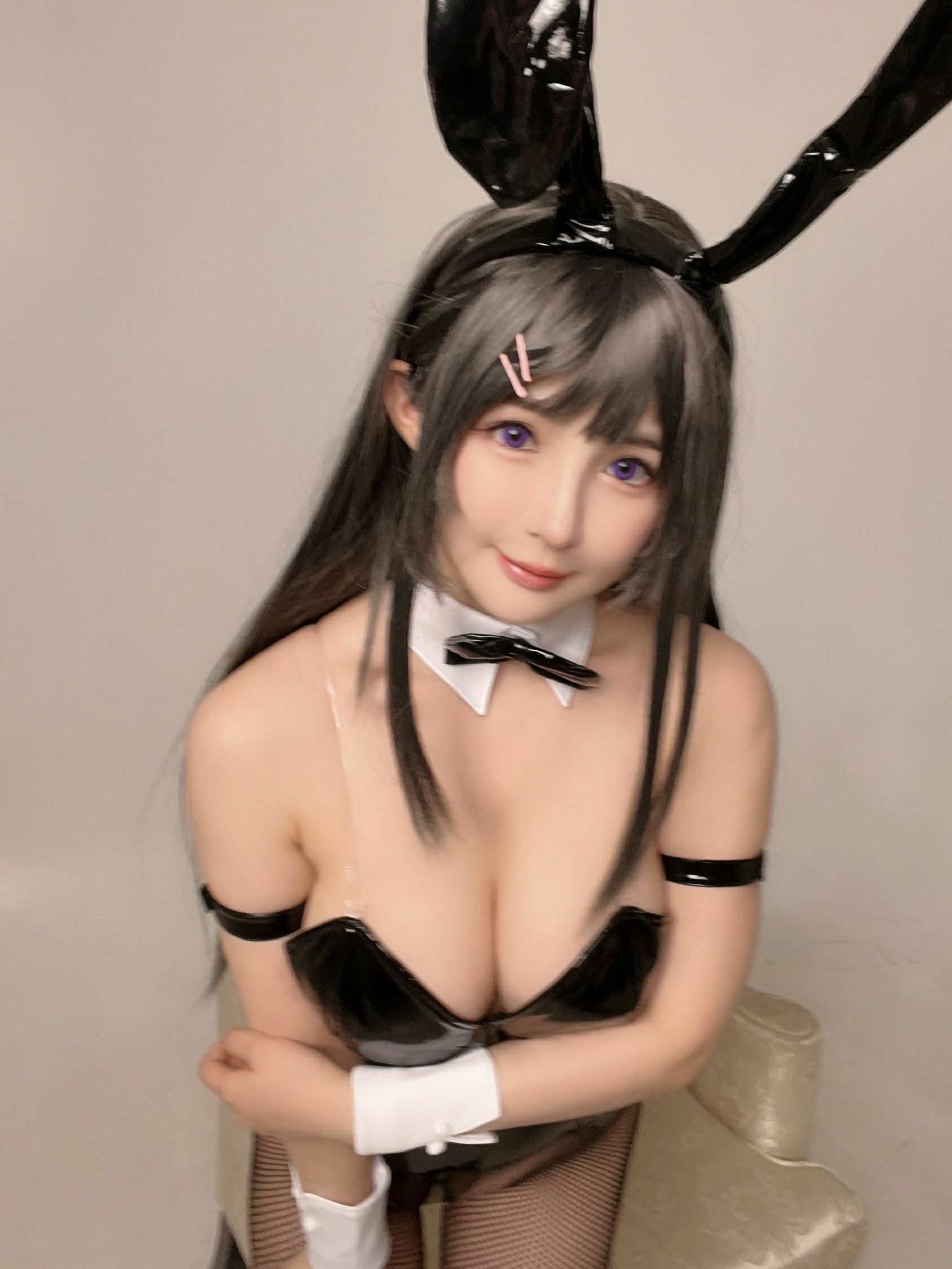 [福利COS] 桜井宁宁 - 麻衣兔女郎