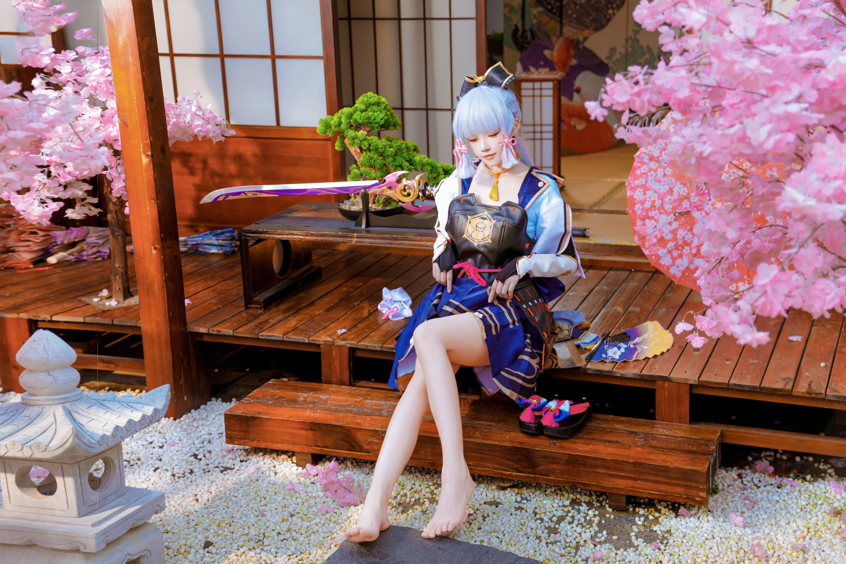 [福利COS] 桜桃喵 - 神里绫华