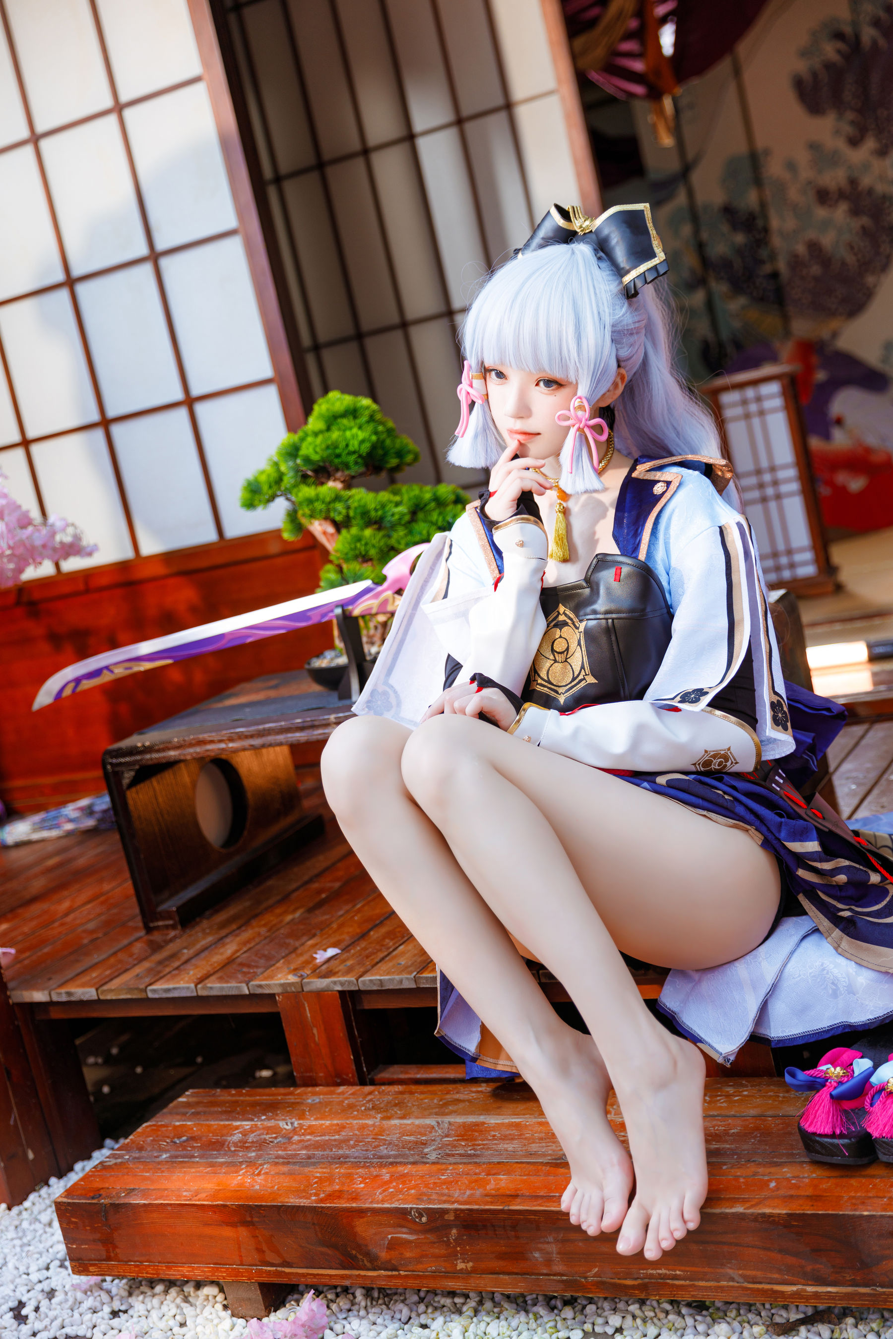 [福利COS] 桜桃喵 - 神里绫华