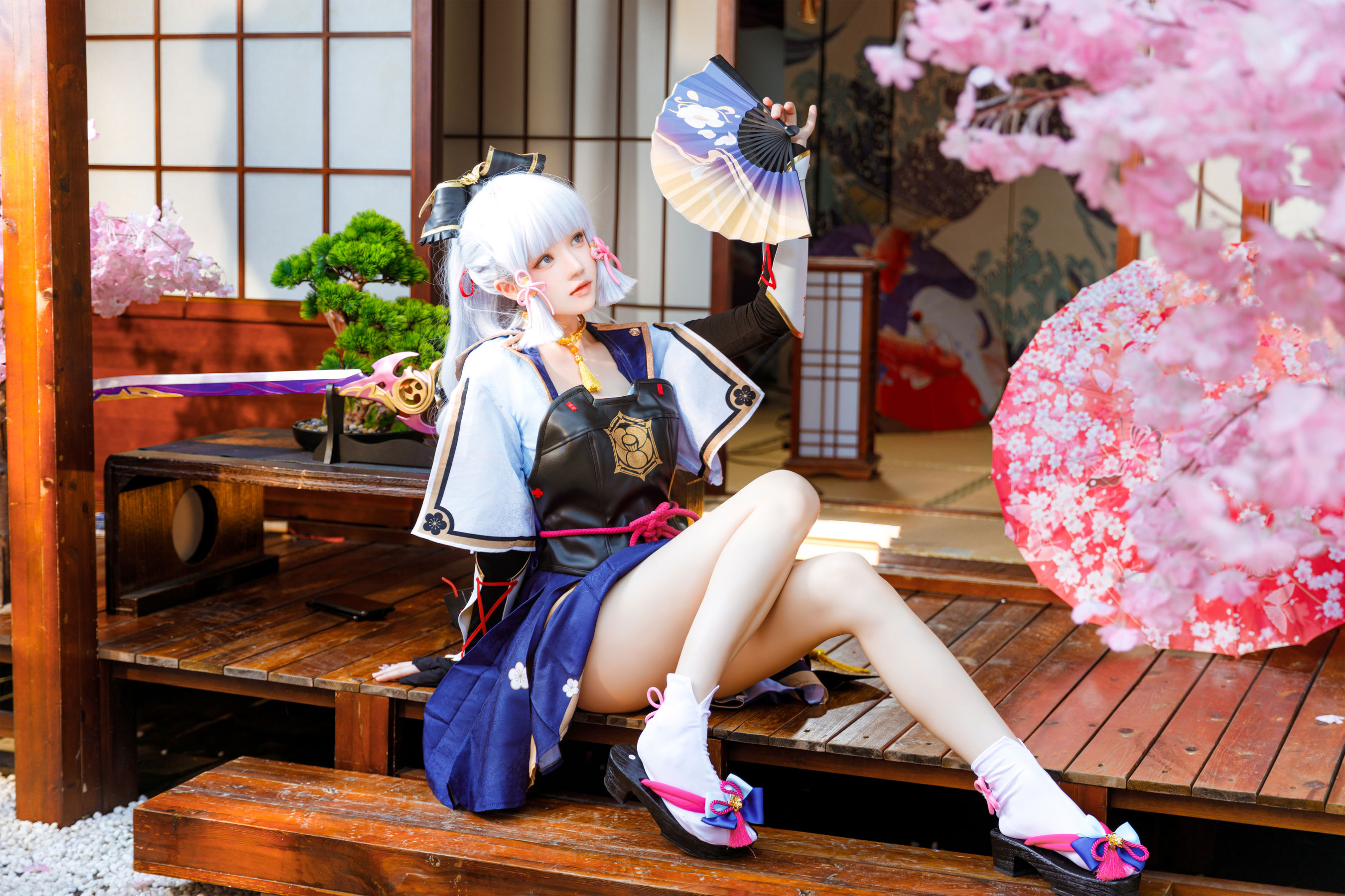 [福利COS] 桜桃喵 - 神里绫华