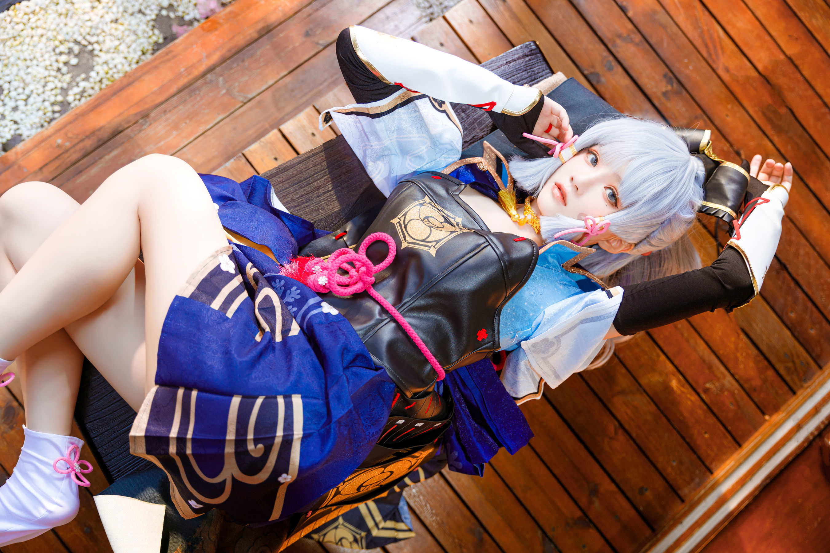 [福利COS] 桜桃喵 - 神里绫华