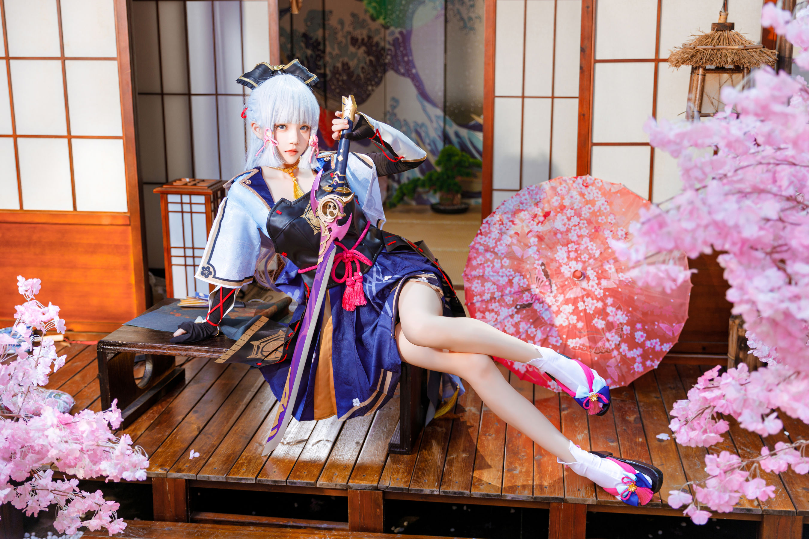 [福利COS] 桜桃喵 - 神里绫华