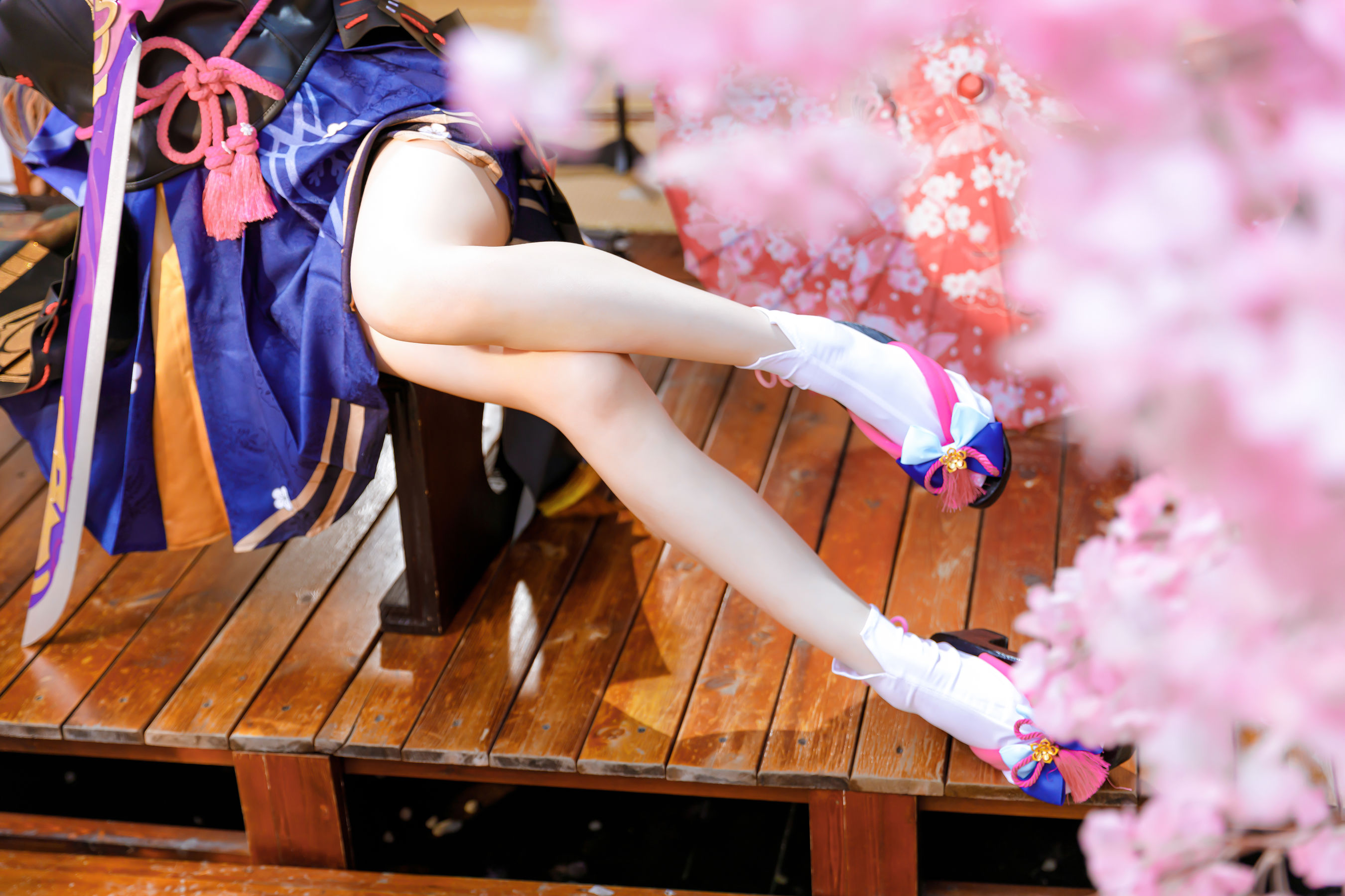 [福利COS] 桜桃喵 - 神里绫华