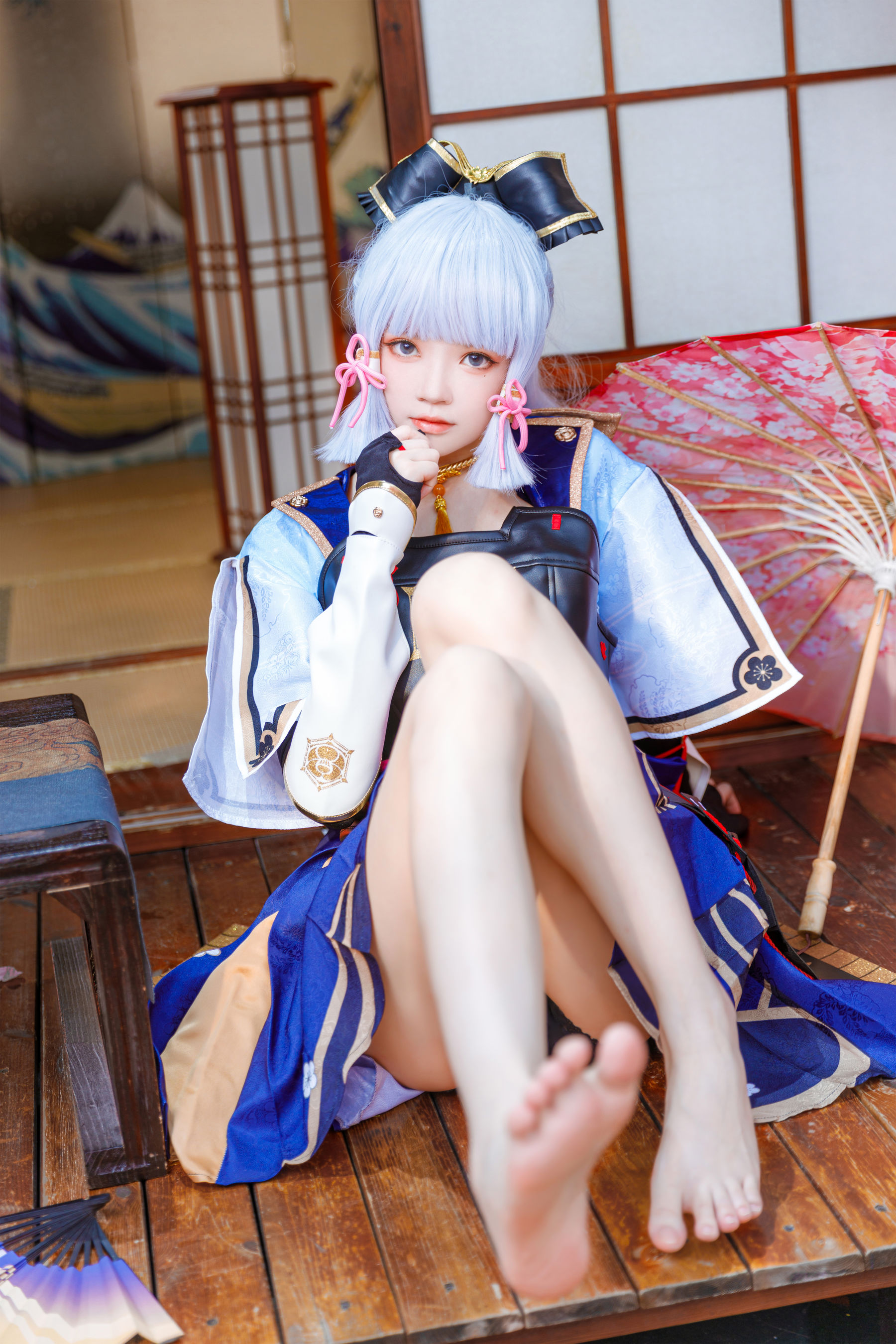 [福利COS] 桜桃喵 - 神里绫华