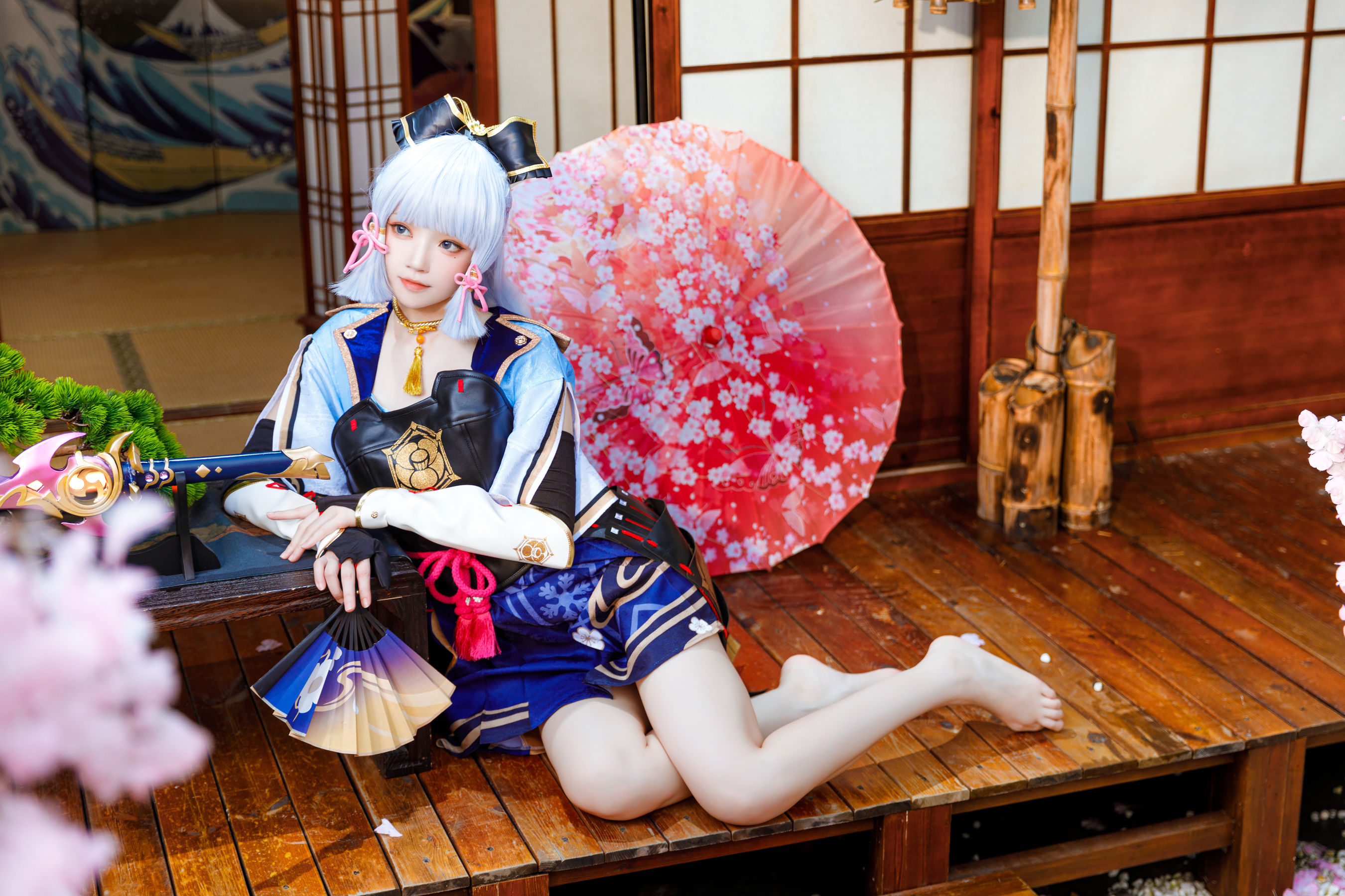 [福利COS] 桜桃喵 - 神里绫华