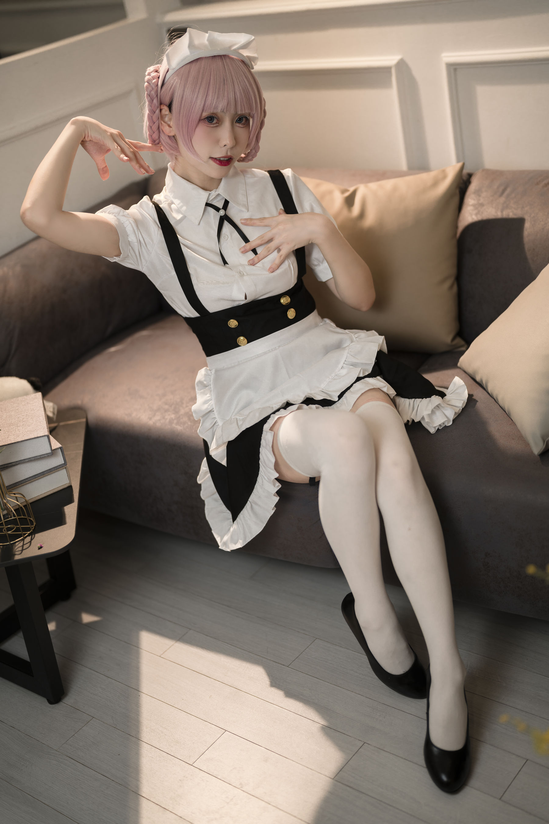 [福利COS] 樱岛嗷 - 七草荠原皮+女仆