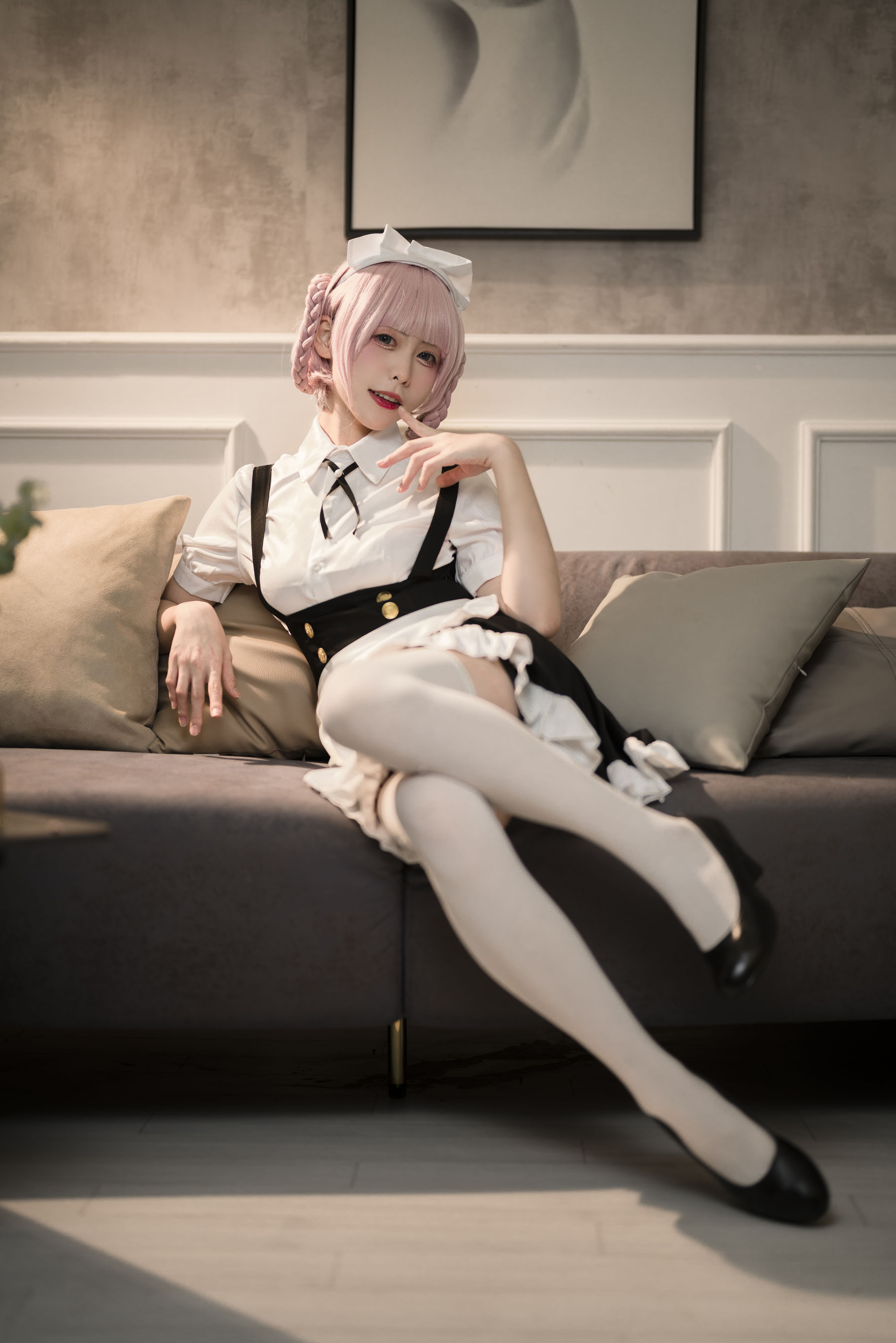 [福利COS] 樱岛嗷 - 七草荠原皮+女仆