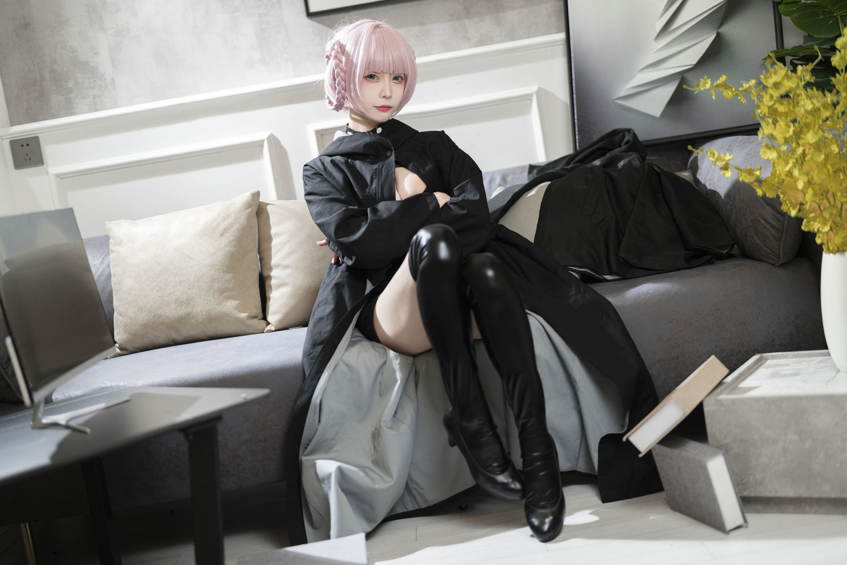 [福利COS] 樱岛嗷 - 七草荠原皮+女仆