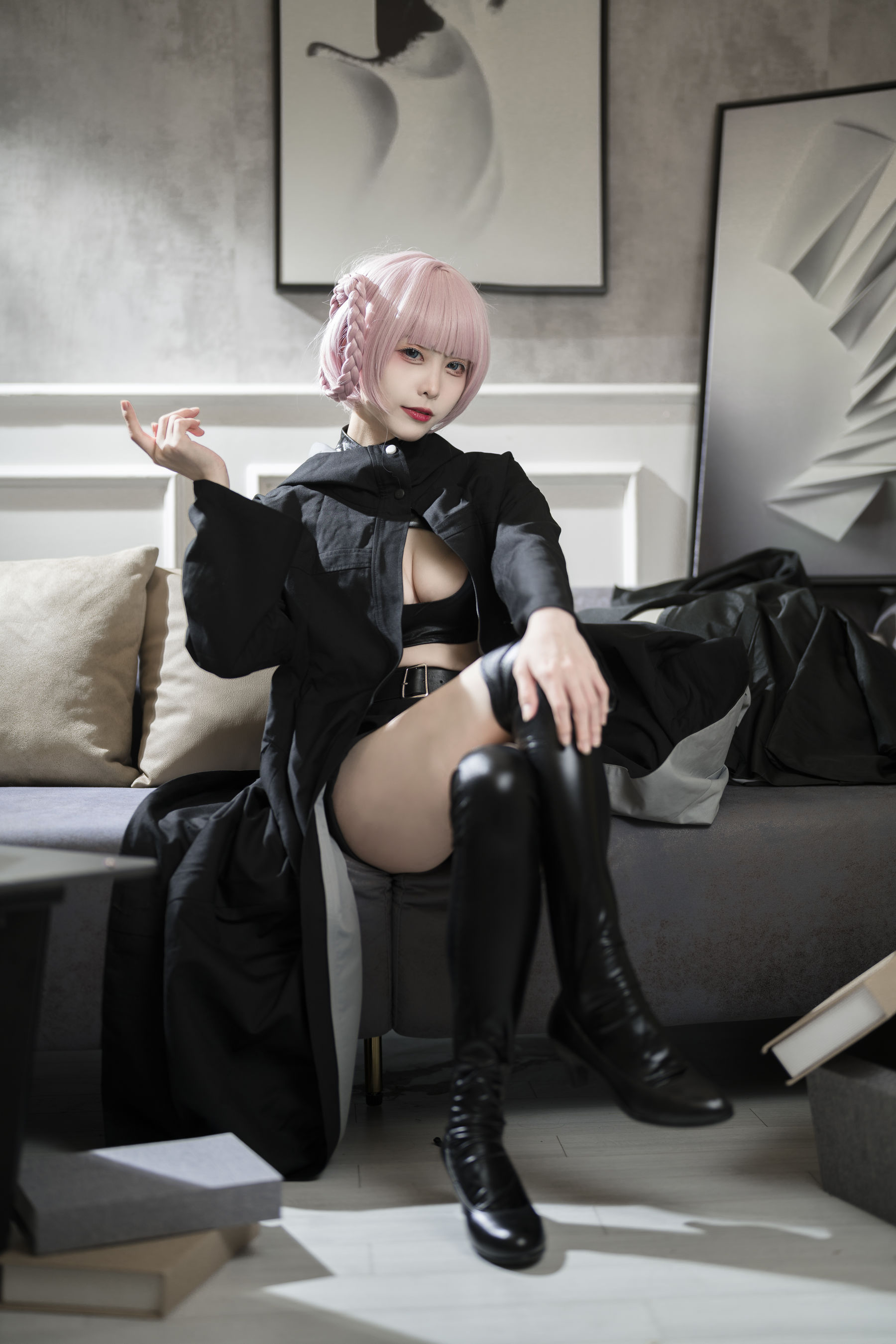 [福利COS] 樱岛嗷 - 七草荠原皮+女仆