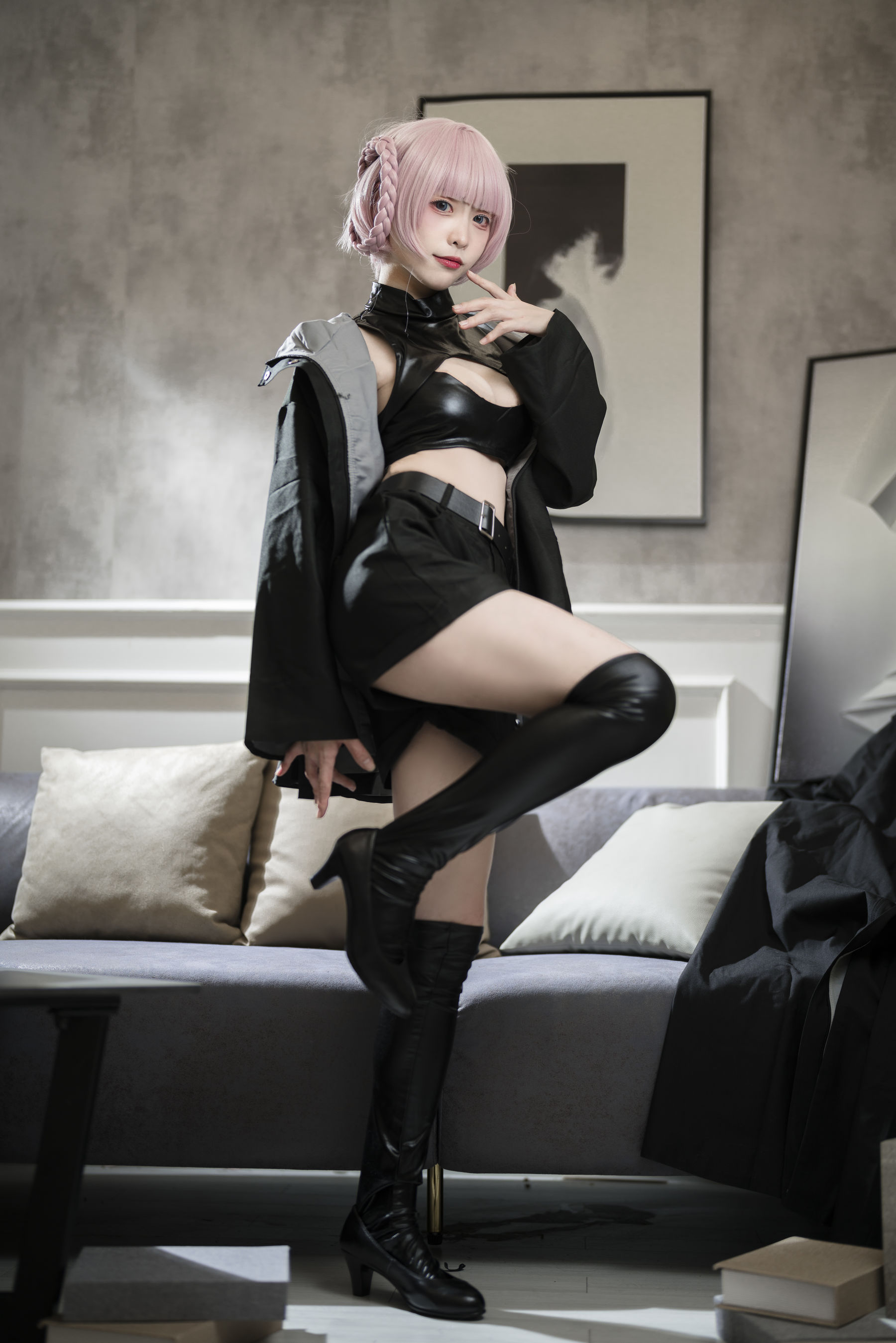 [福利COS] 樱岛嗷 - 七草荠原皮+女仆