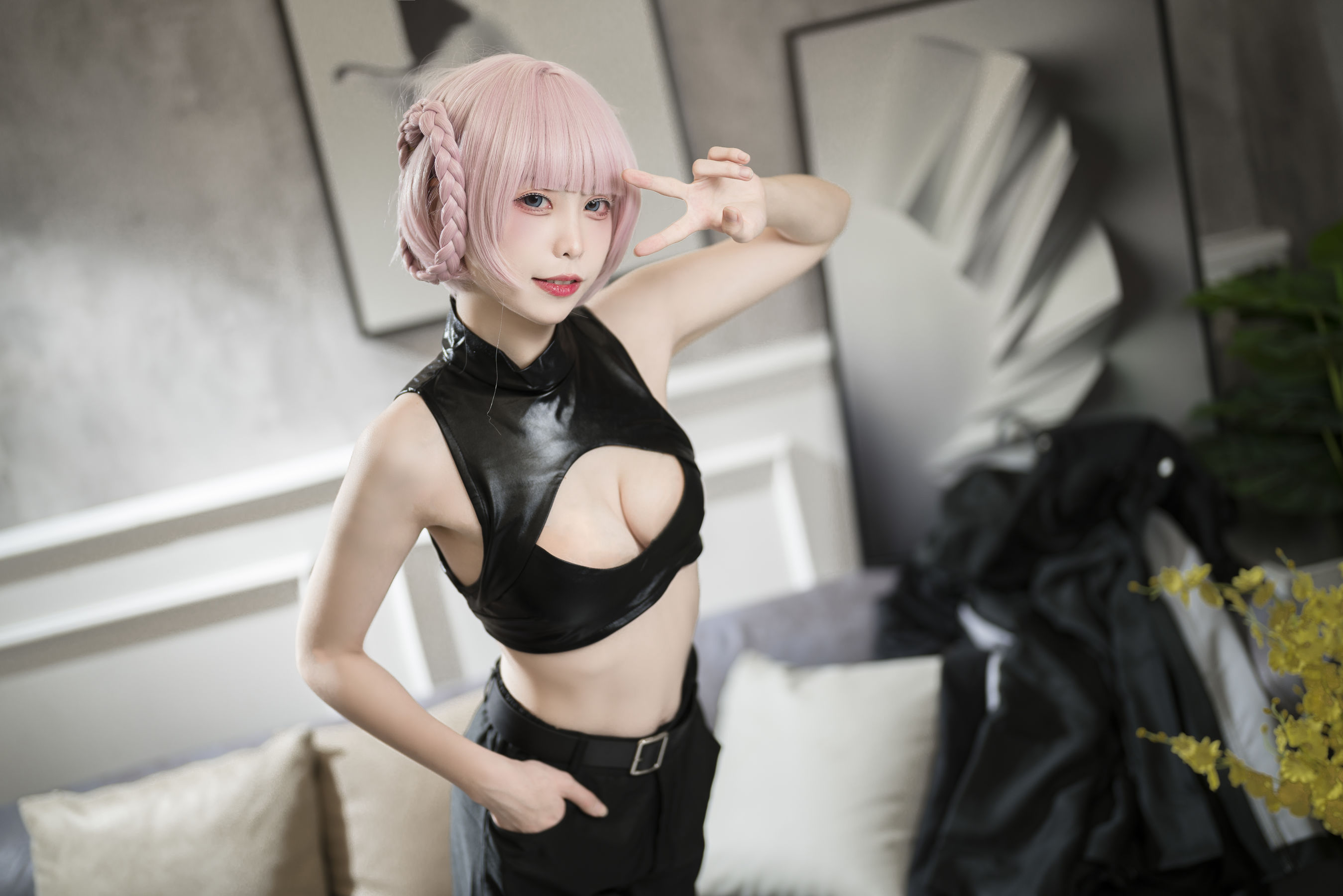 [福利COS] 樱岛嗷 - 七草荠原皮+女仆