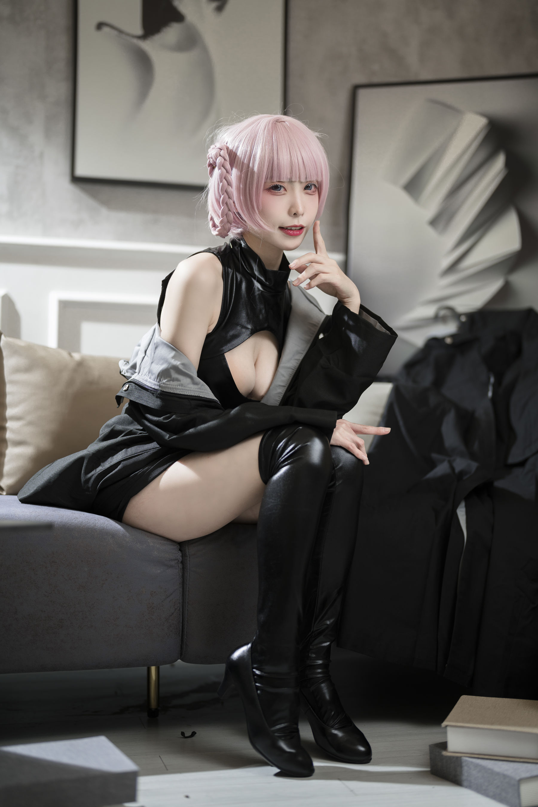 [福利COS] 樱岛嗷 - 七草荠原皮+女仆