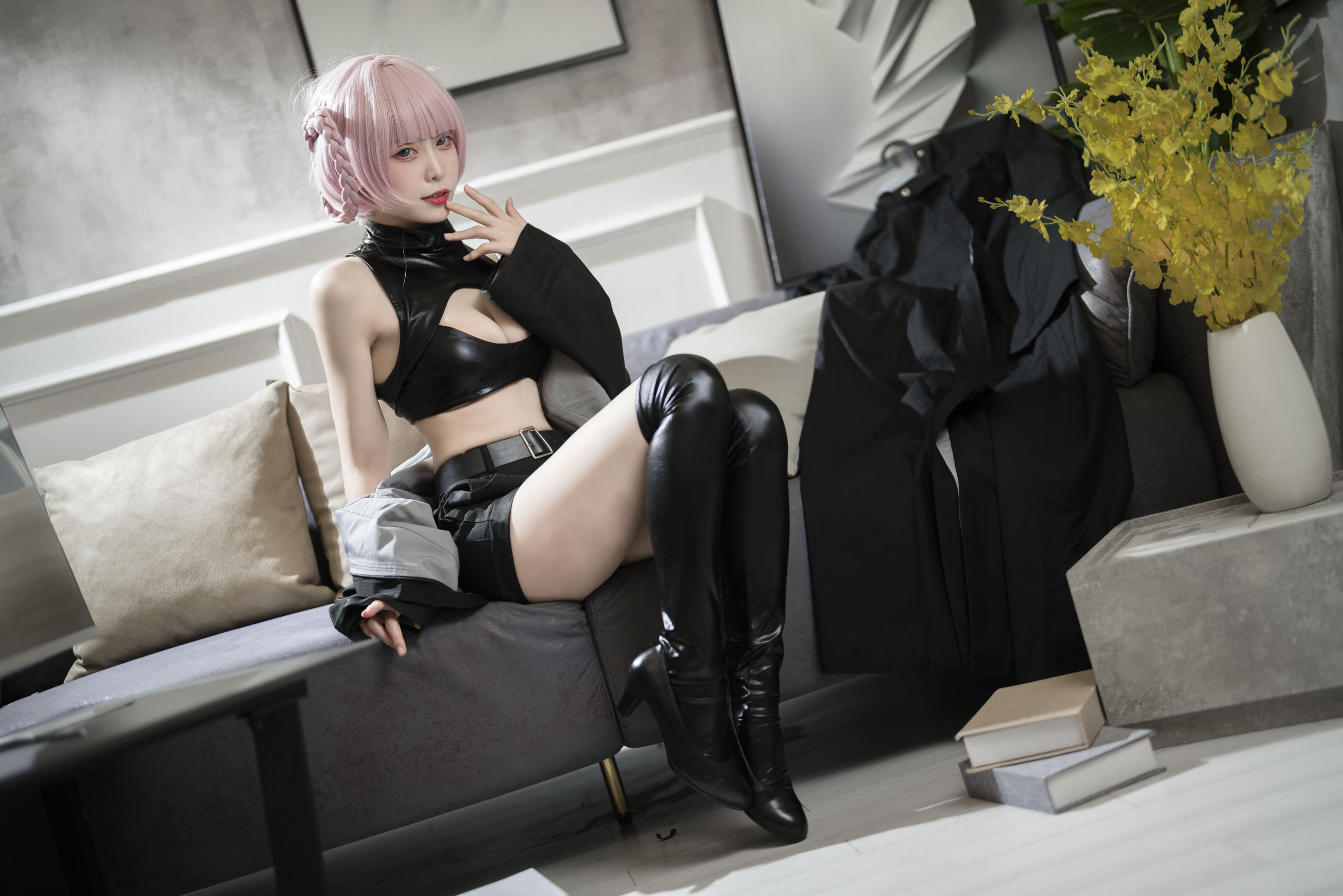 [福利COS] 樱岛嗷 - 七草荠原皮+女仆