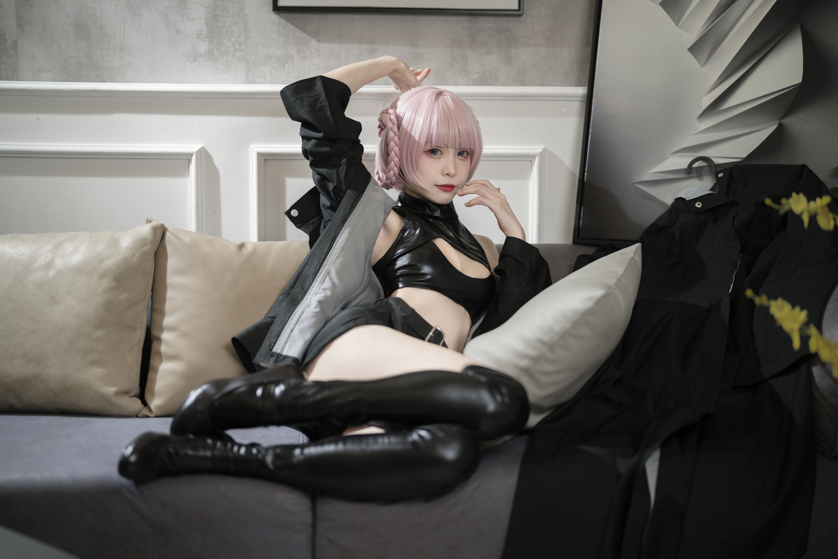 [福利COS] 樱岛嗷 - 七草荠原皮+女仆