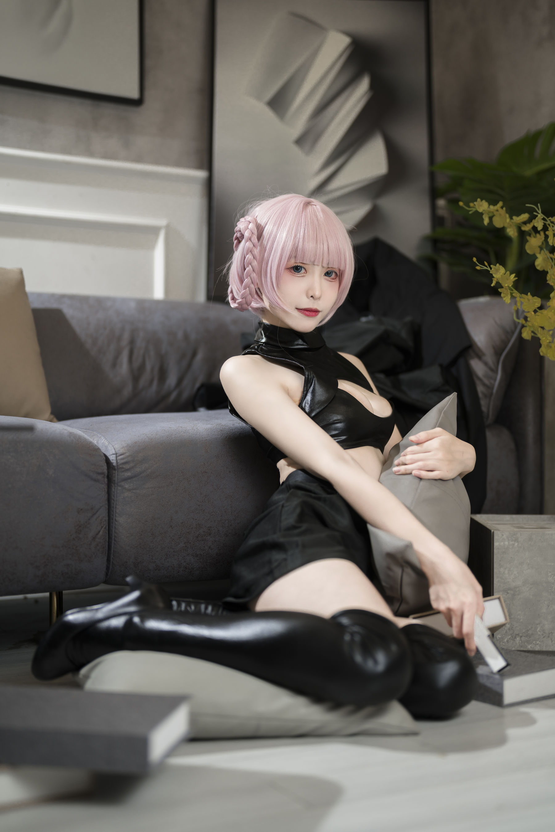 [福利COS] 樱岛嗷 - 七草荠原皮+女仆