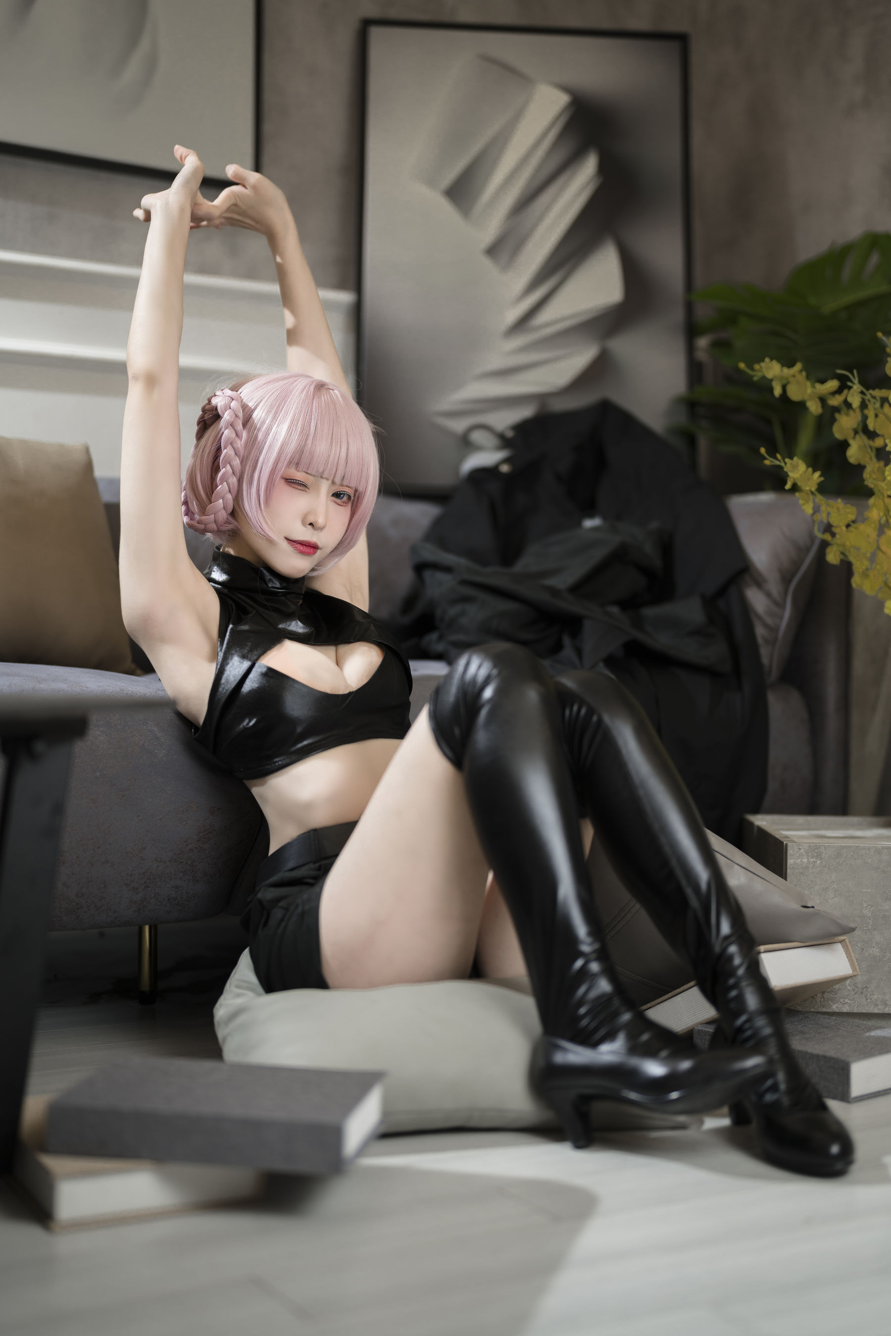 [福利COS] 樱岛嗷 - 七草荠原皮+女仆