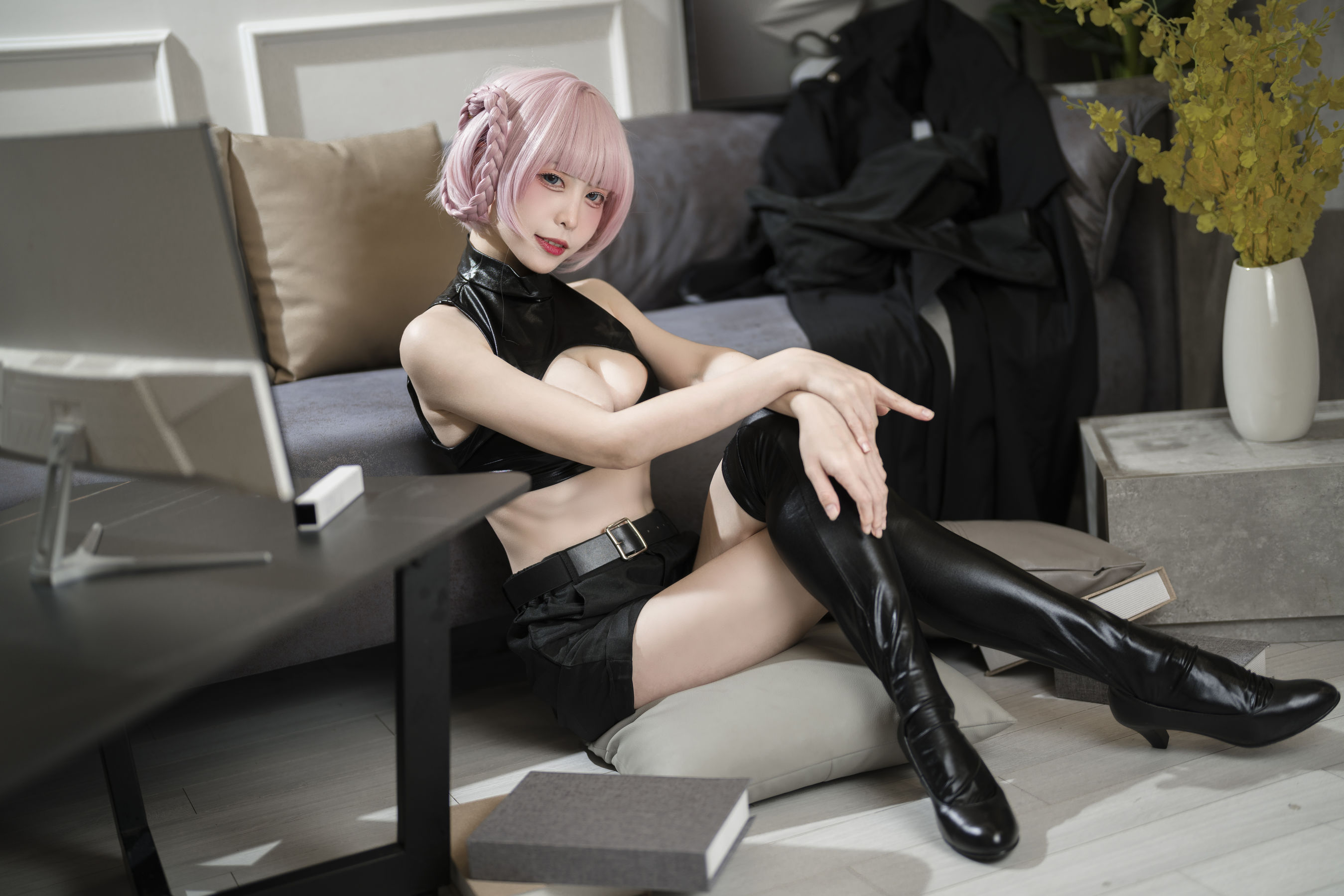 [福利COS] 樱岛嗷 - 七草荠原皮+女仆