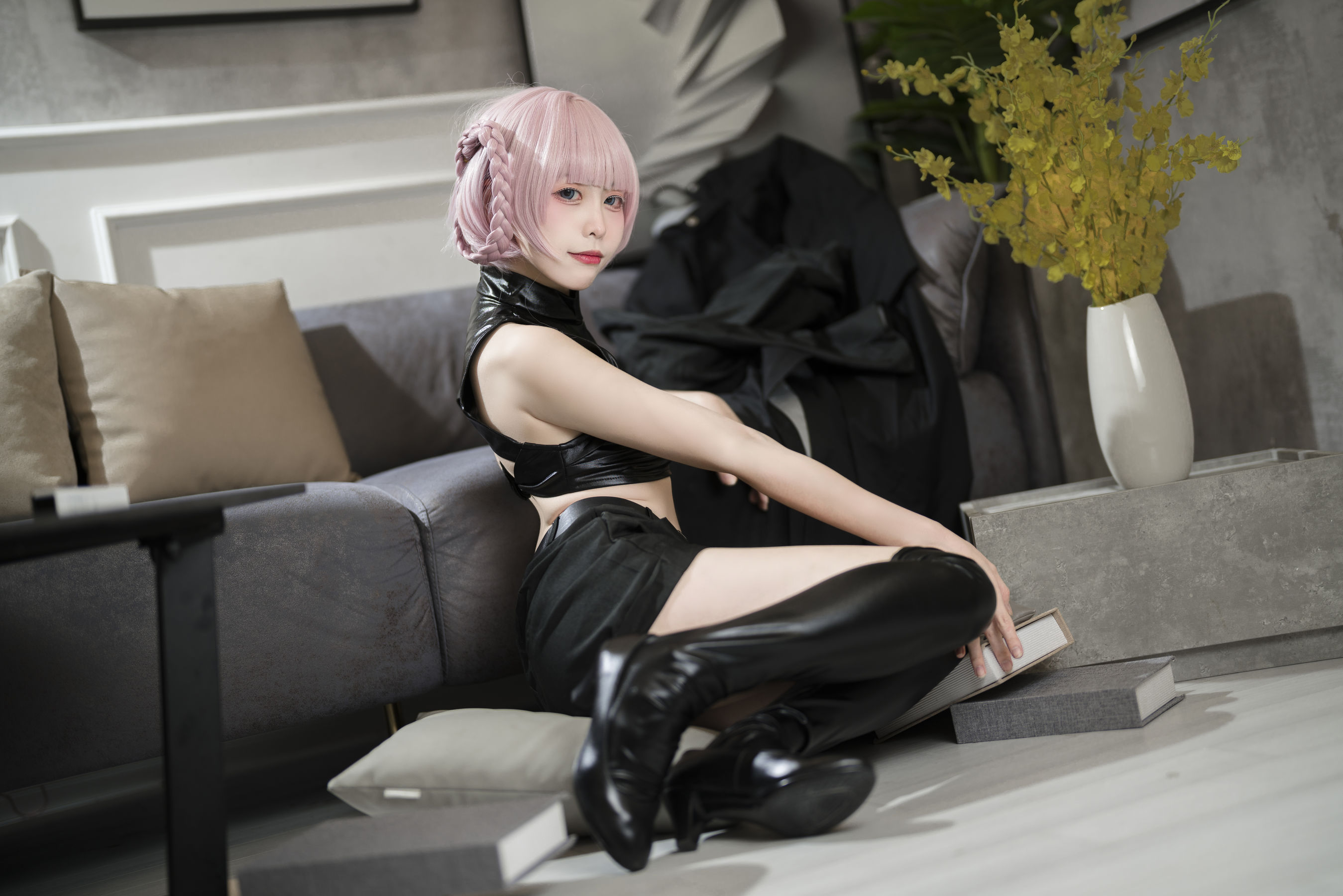 [福利COS] 樱岛嗷 - 七草荠原皮+女仆