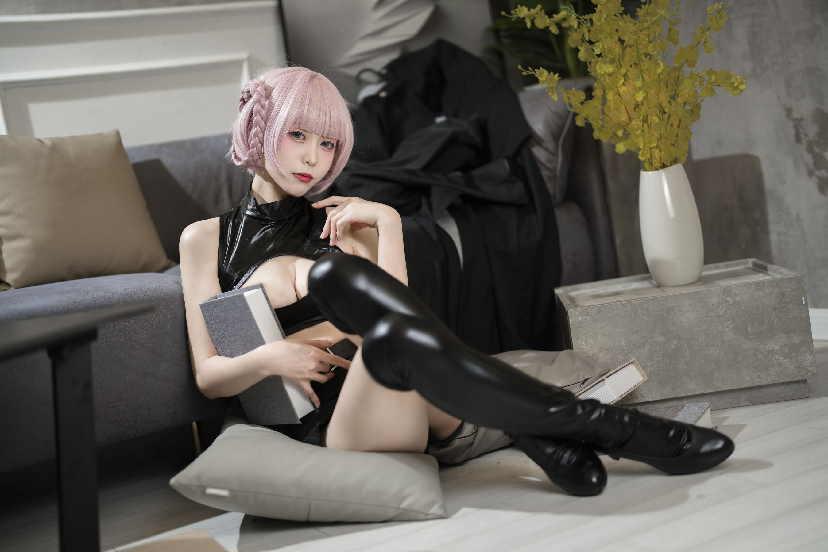 [福利COS] 樱岛嗷 - 七草荠原皮+女仆