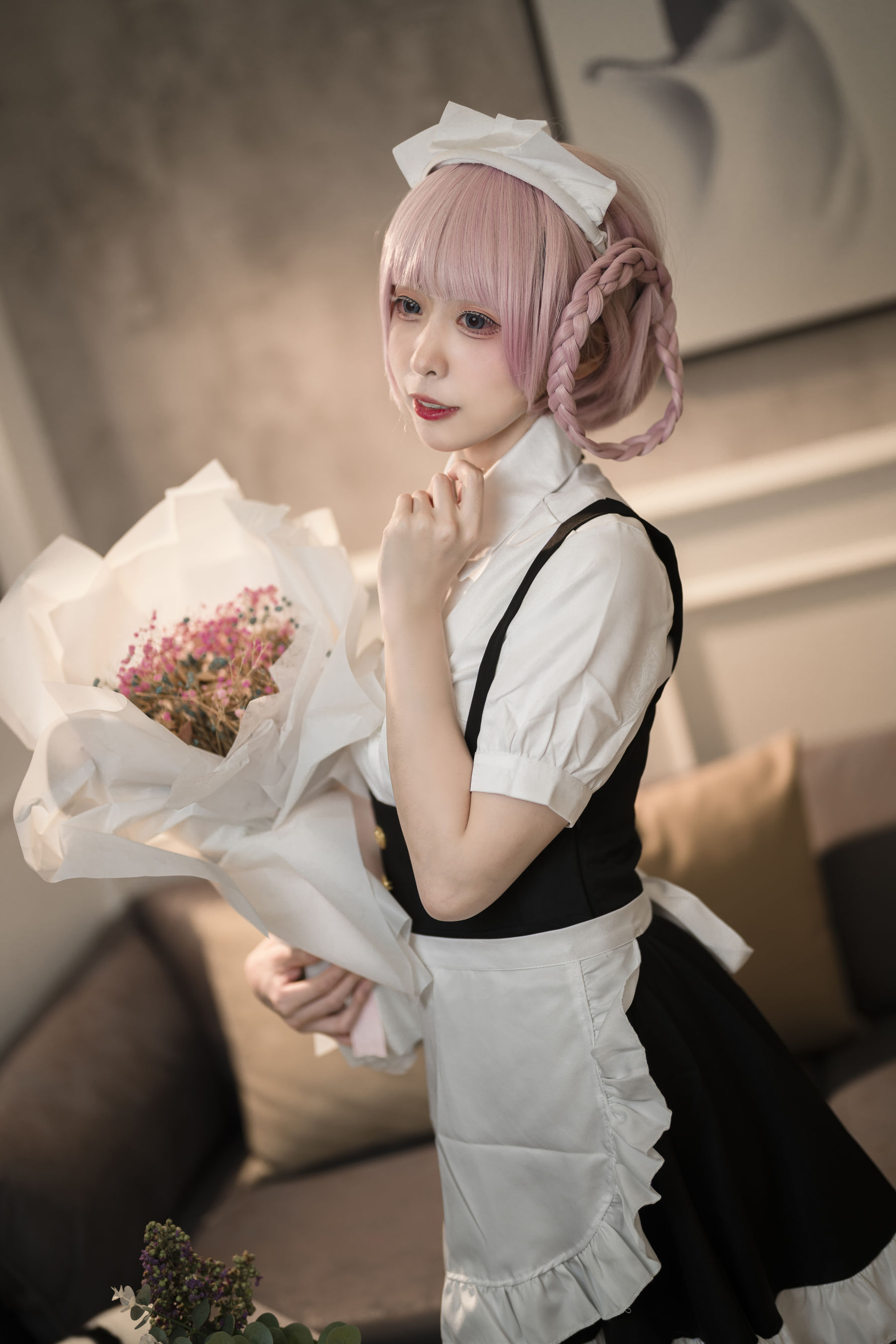 [福利COS] 樱岛嗷 - 七草荠原皮+女仆